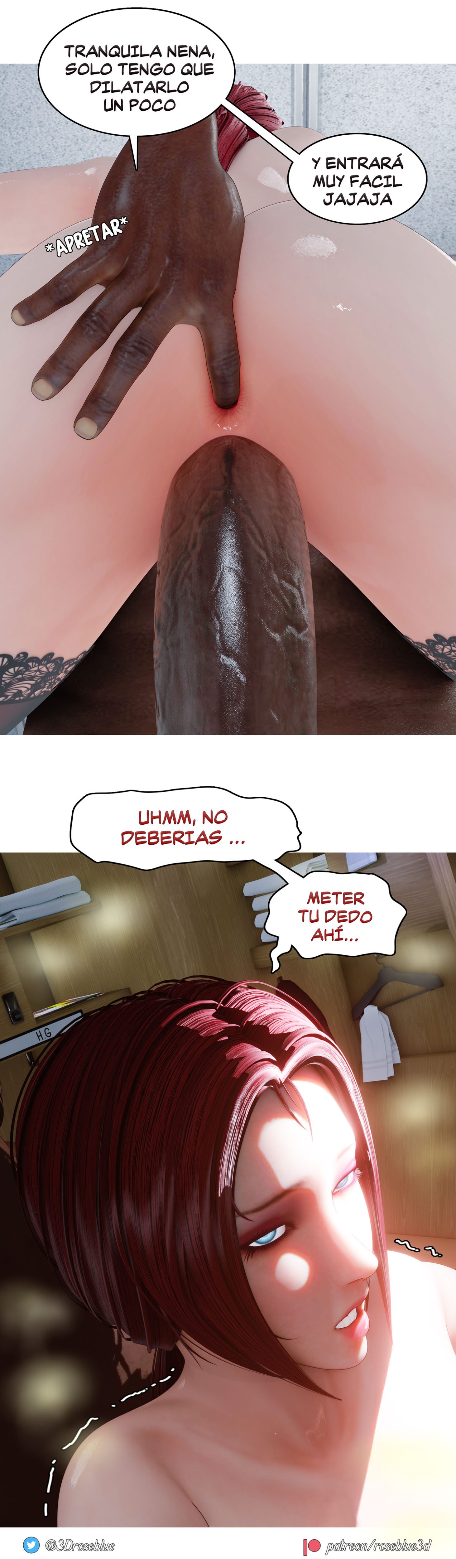 [Roseblue3D] CREMOSA Venganza parte 3 (Comic Porn)