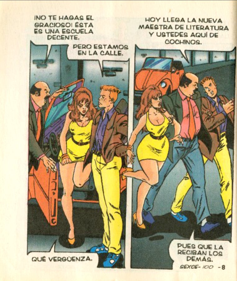 [Comics Mexicanos] Sexcional Colegialas Y Estudiantes 100