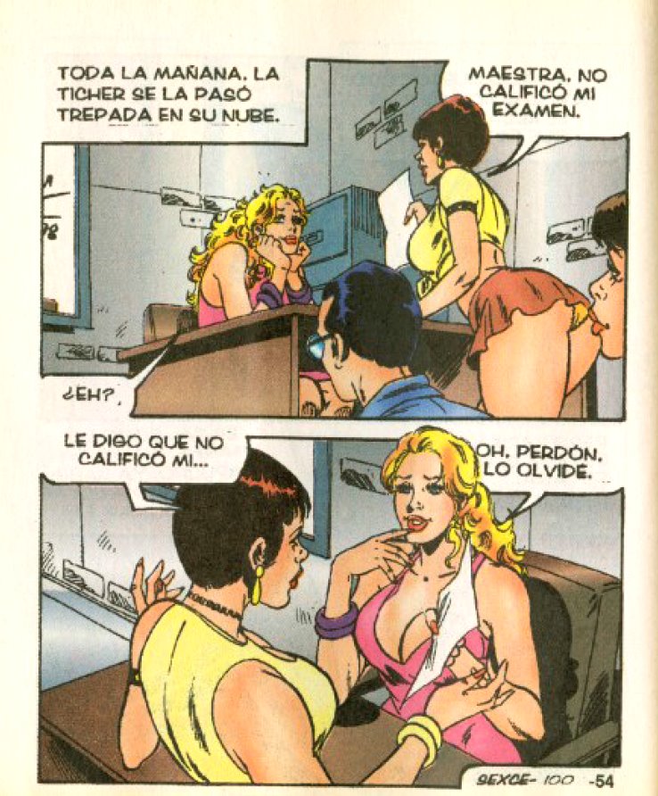 [Comics Mexicanos] Sexcional Colegialas Y Estudiantes 100