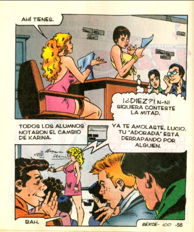 [Comics Mexicanos] Sexcional Colegialas Y Estudiantes 100