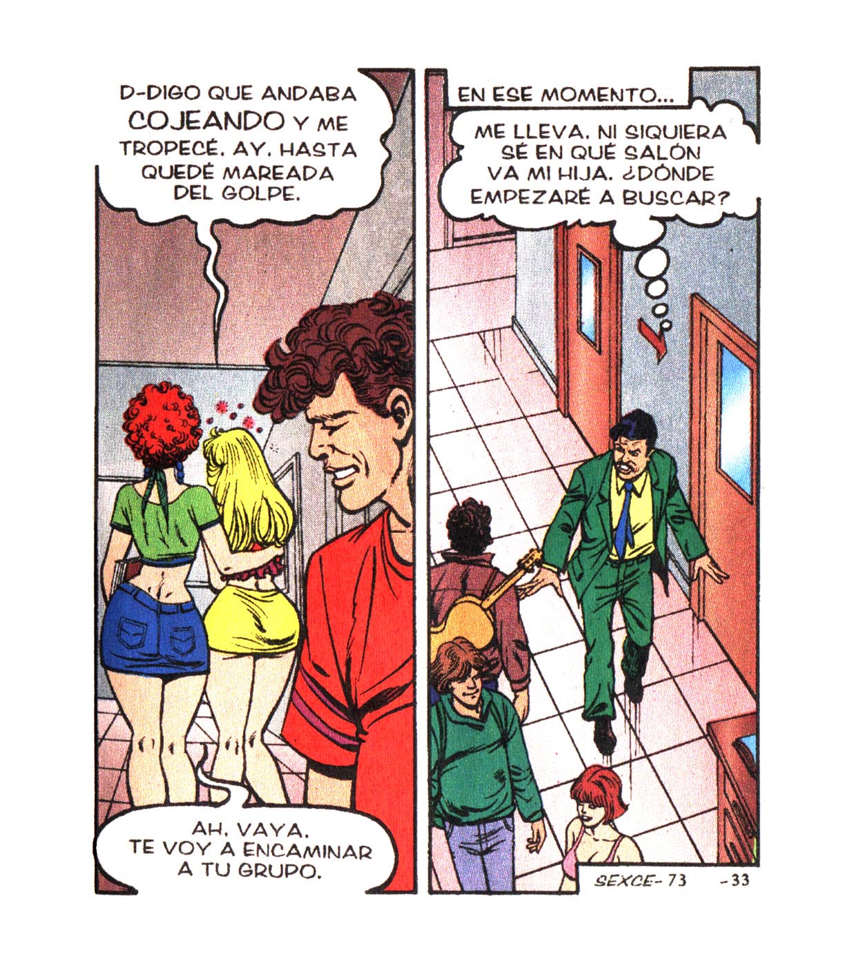 [Comics Mexicanos] Colegialas Ardientes 073