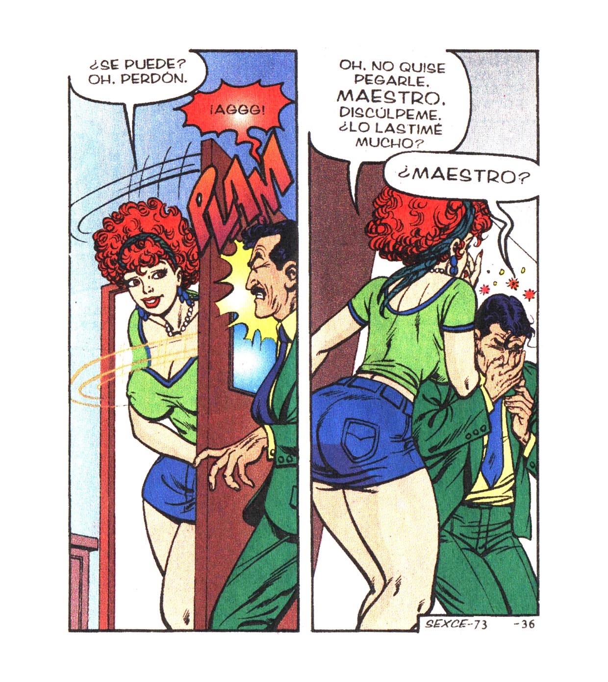 [Comics Mexicanos] Colegialas Ardientes 073