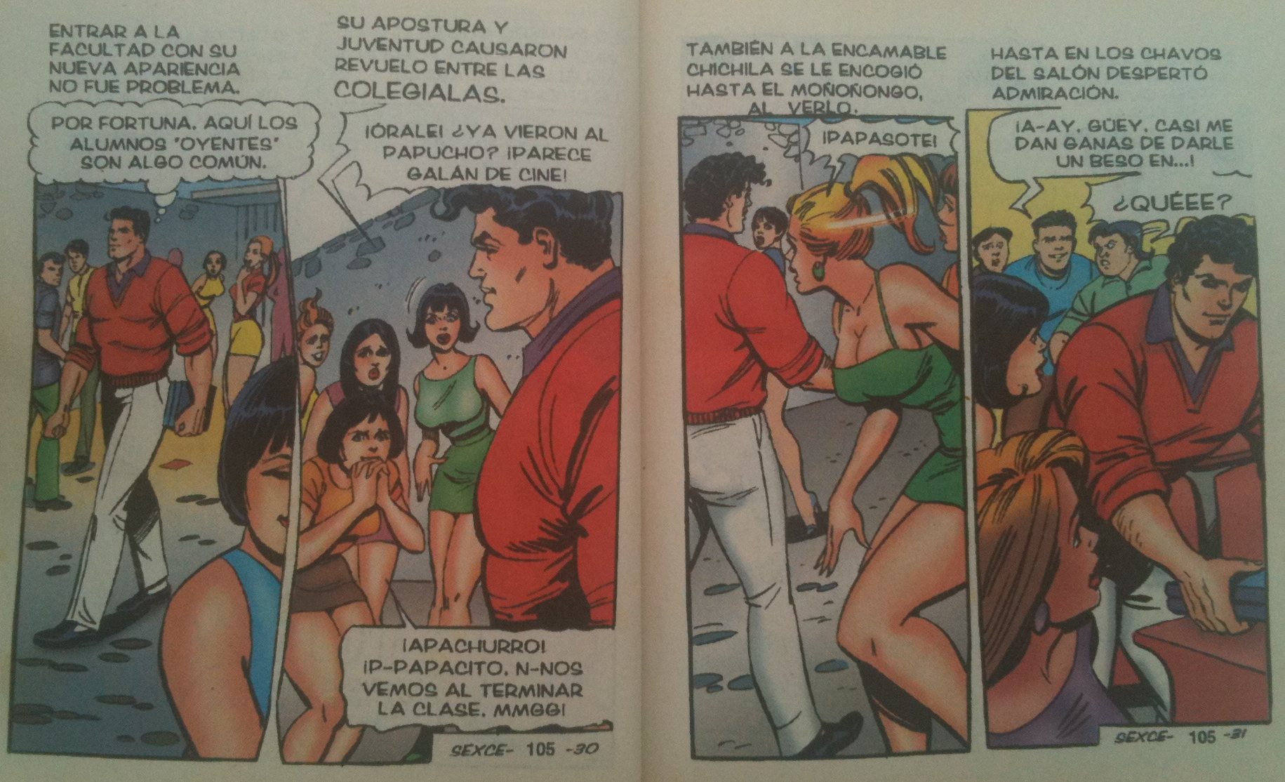 [Comics Mexicanos] Sexcional Colegialas Y Estudiantes 105