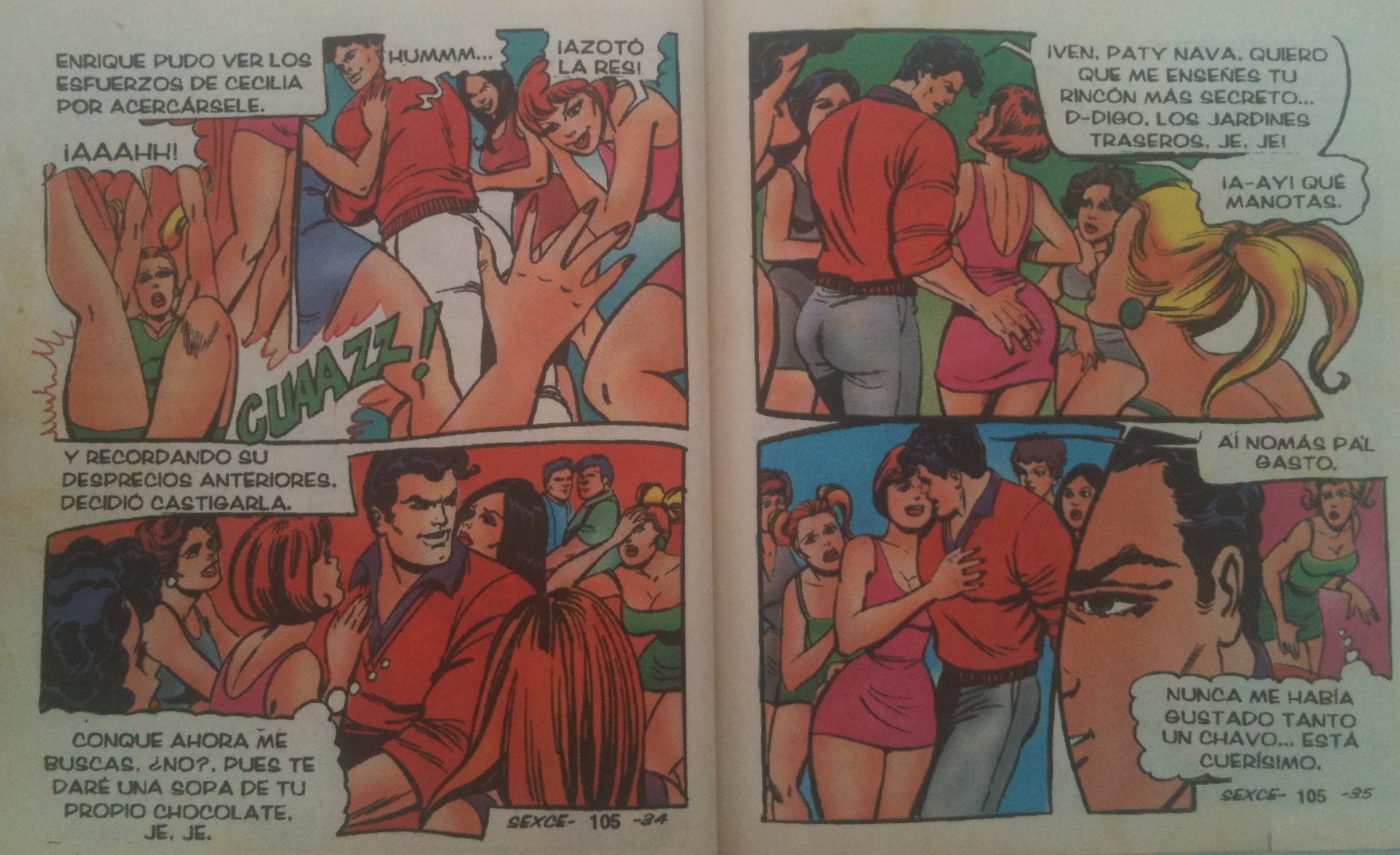 [Comics Mexicanos] Sexcional Colegialas Y Estudiantes 105