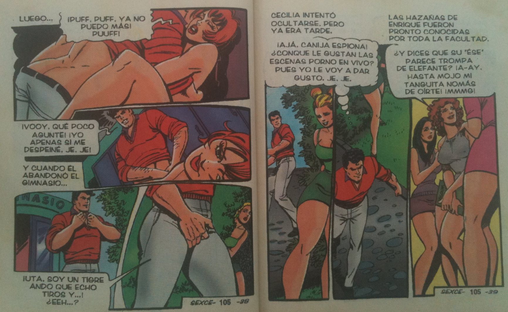 [Comics Mexicanos] Sexcional Colegialas Y Estudiantes 105