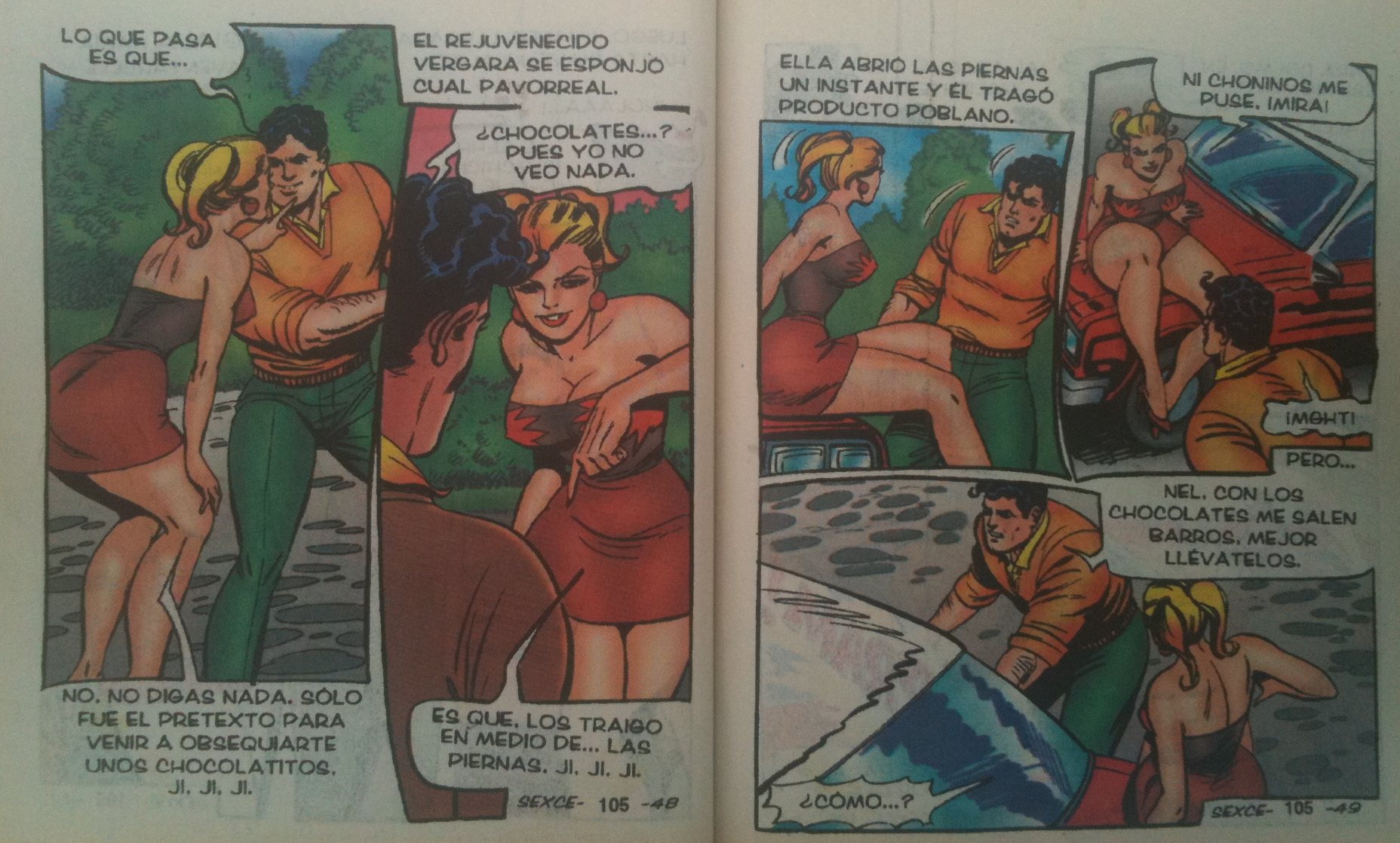 [Comics Mexicanos] Sexcional Colegialas Y Estudiantes 105