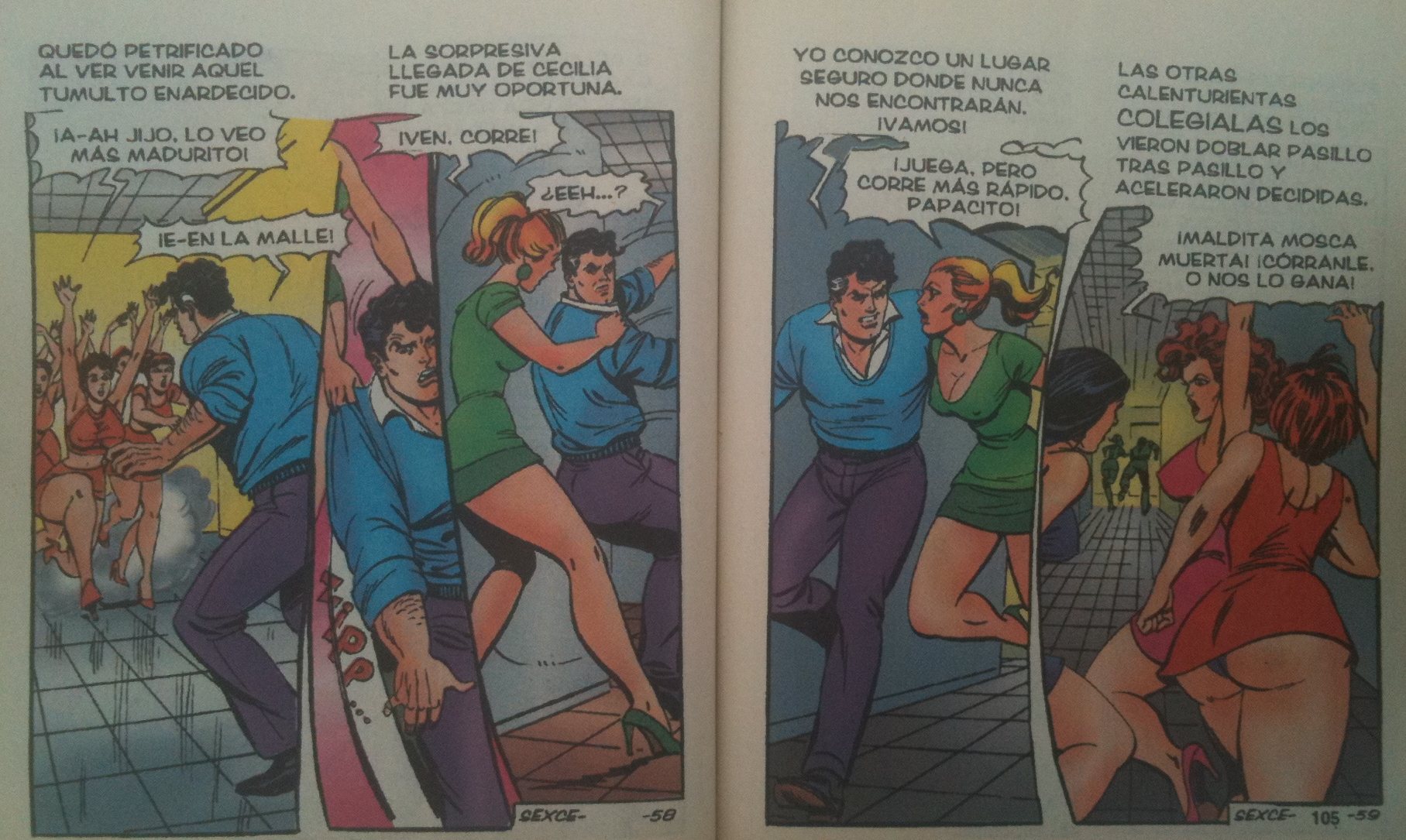 [Comics Mexicanos] Sexcional Colegialas Y Estudiantes 105