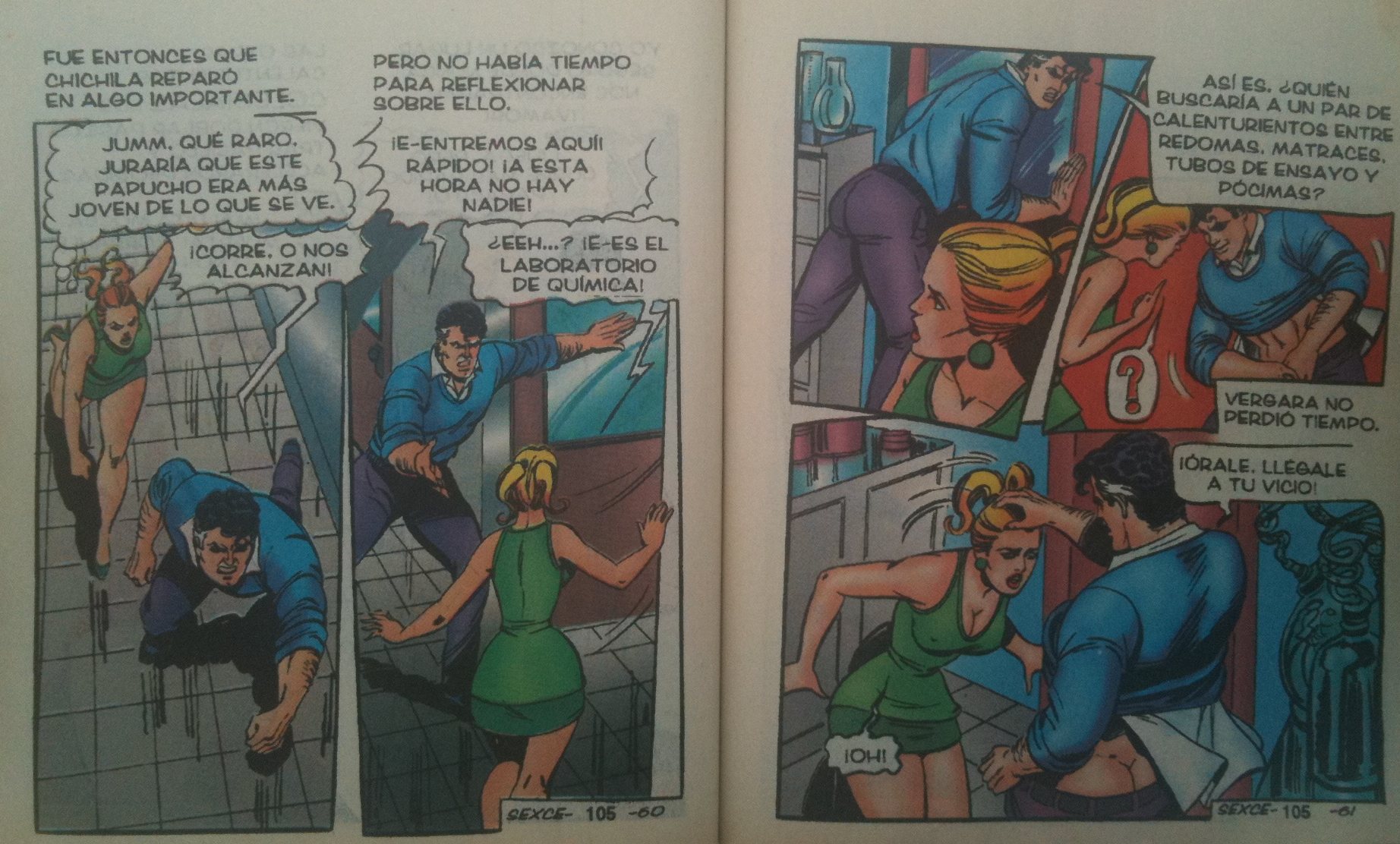 [Comics Mexicanos] Sexcional Colegialas Y Estudiantes 105