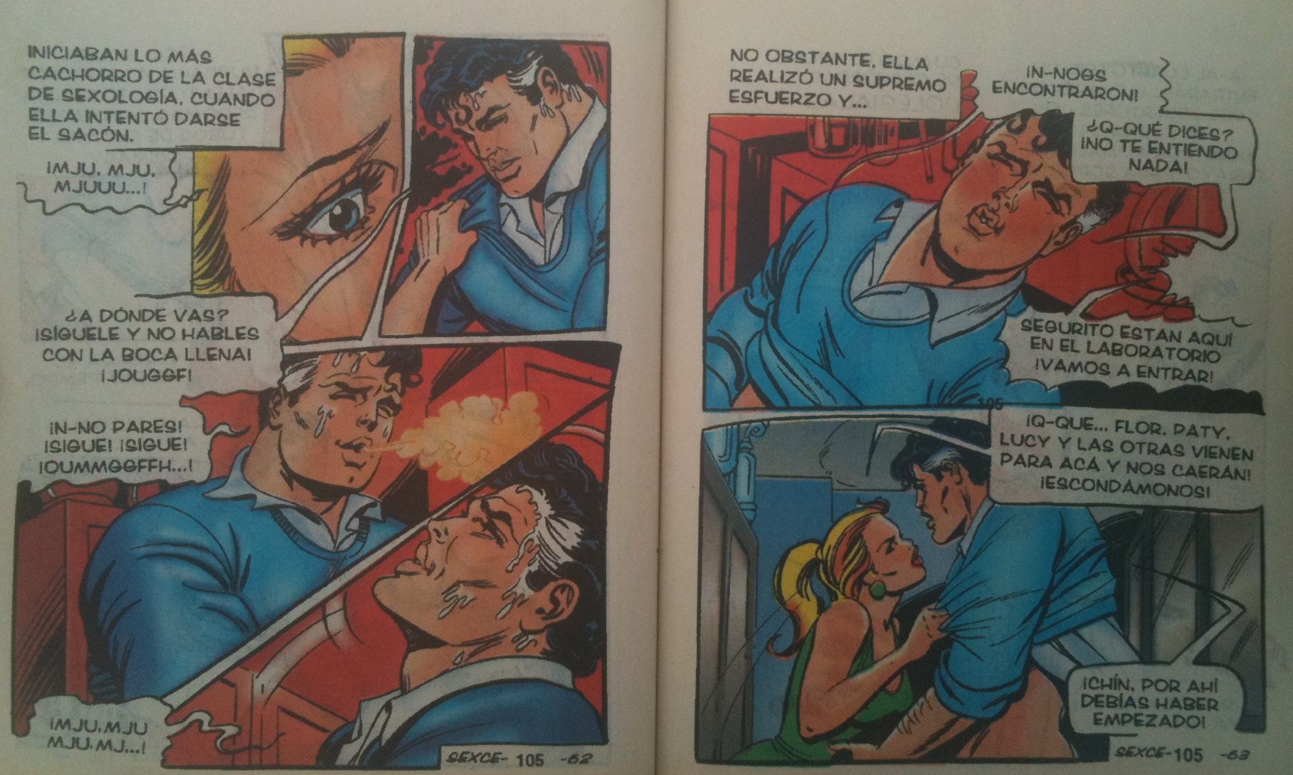 [Comics Mexicanos] Sexcional Colegialas Y Estudiantes 105