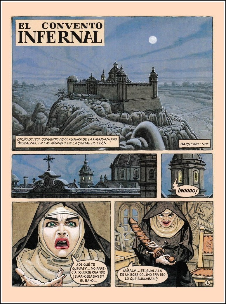 [Ignacio Noe] The Convent Of Hell El Convento Infernal (Comic Porn)