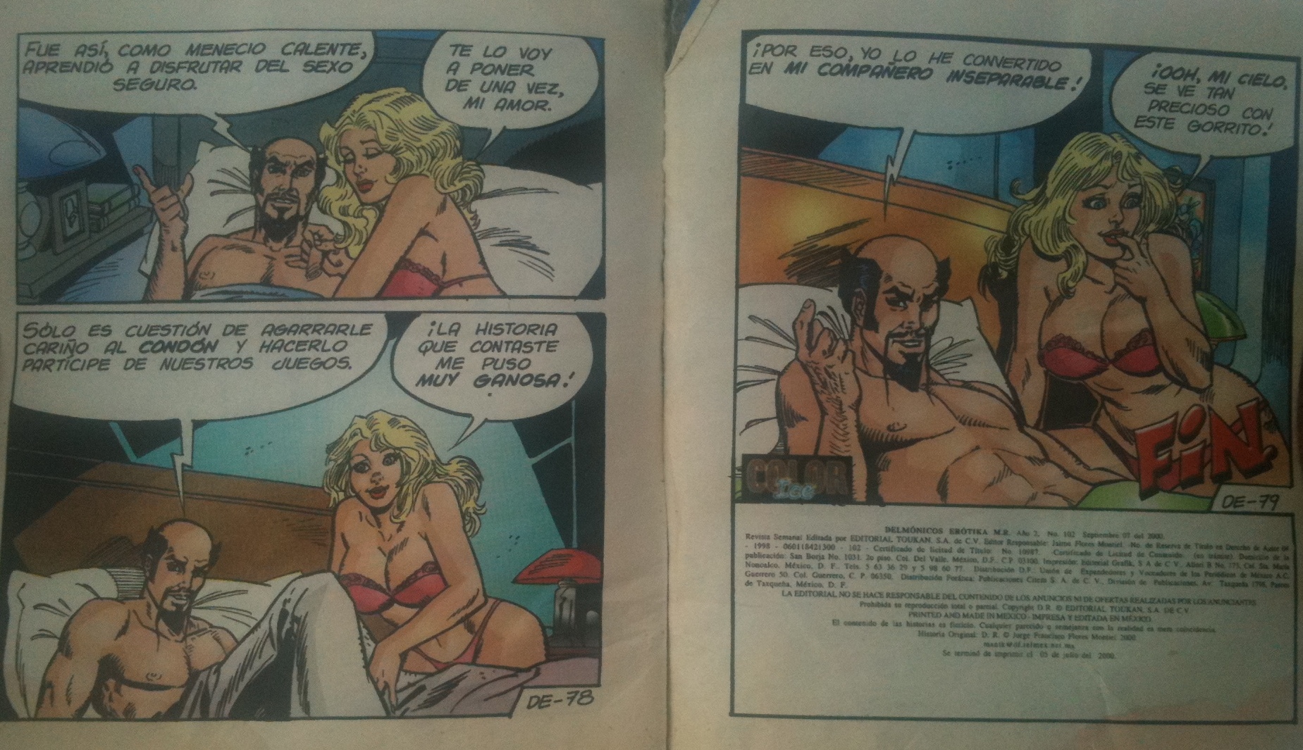 [Comics Mexicanos] Delmonico's Erotica 102