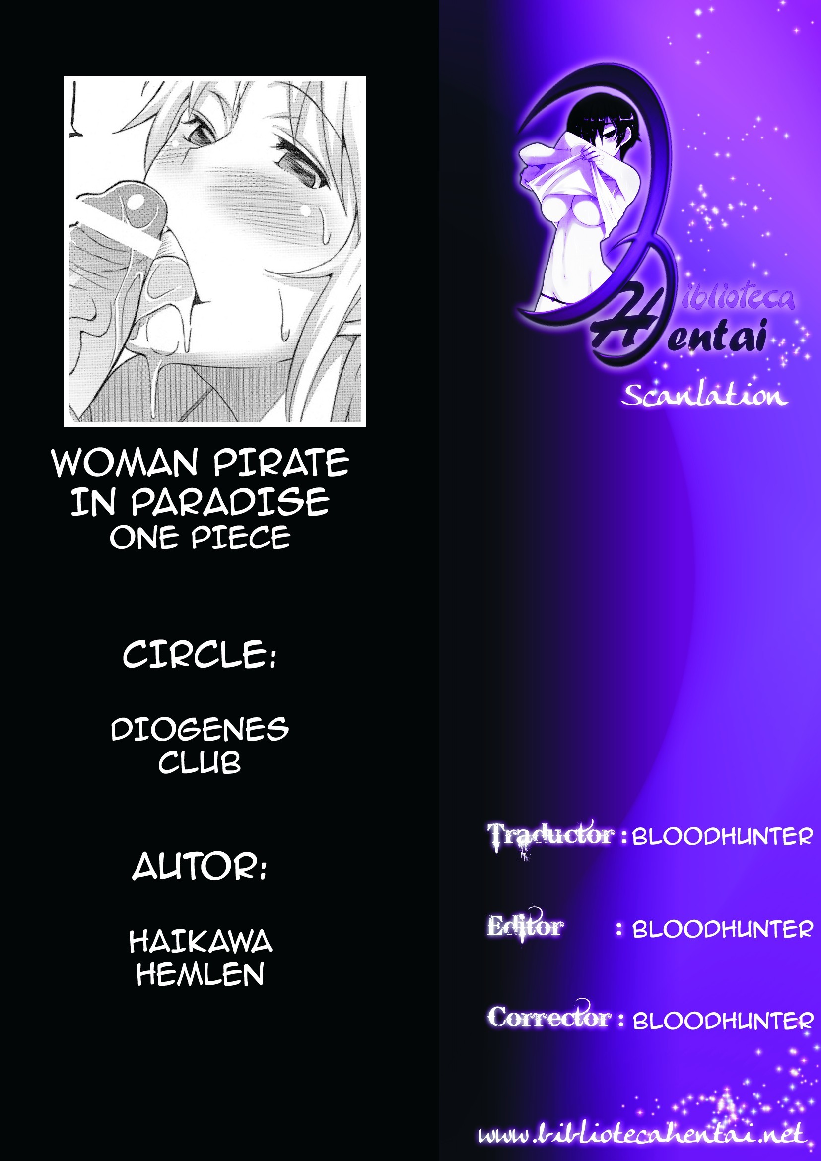 [Diogenes Club (Haikawa Hemlen)] Woman Pirate in Paradise #1 (One Piece)