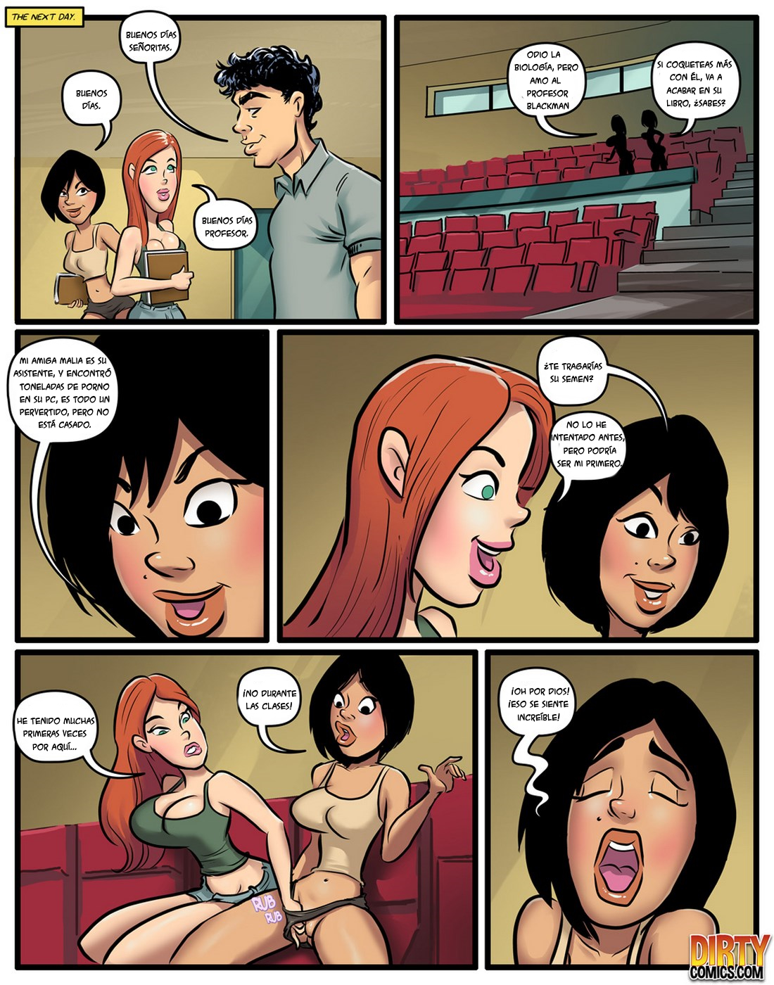 [Moose] University Girls (Comic Porn)