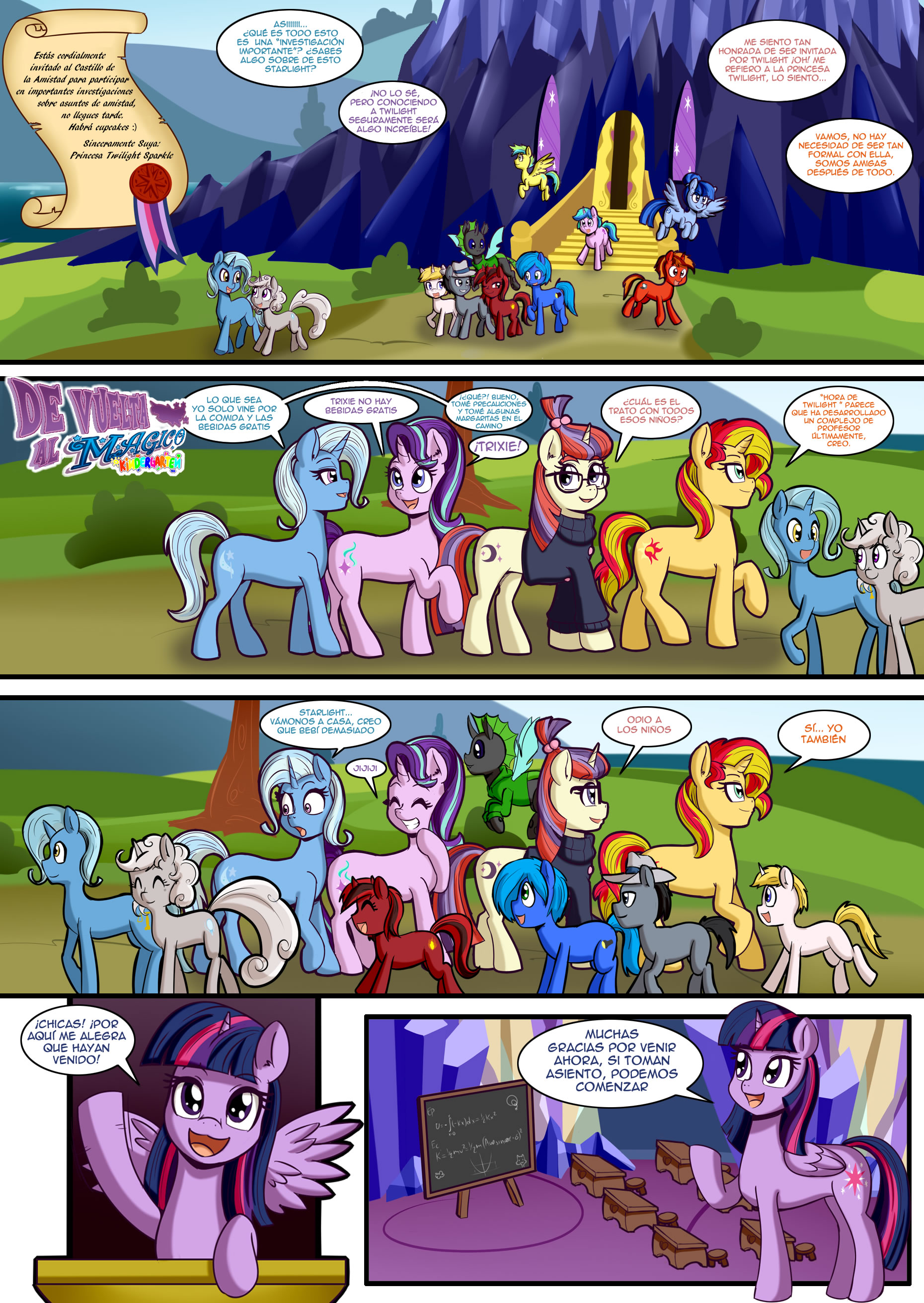 [Anibaruthecat] Regreso al Magico Kindergaten (My Little Pony: Friendship is Magic)