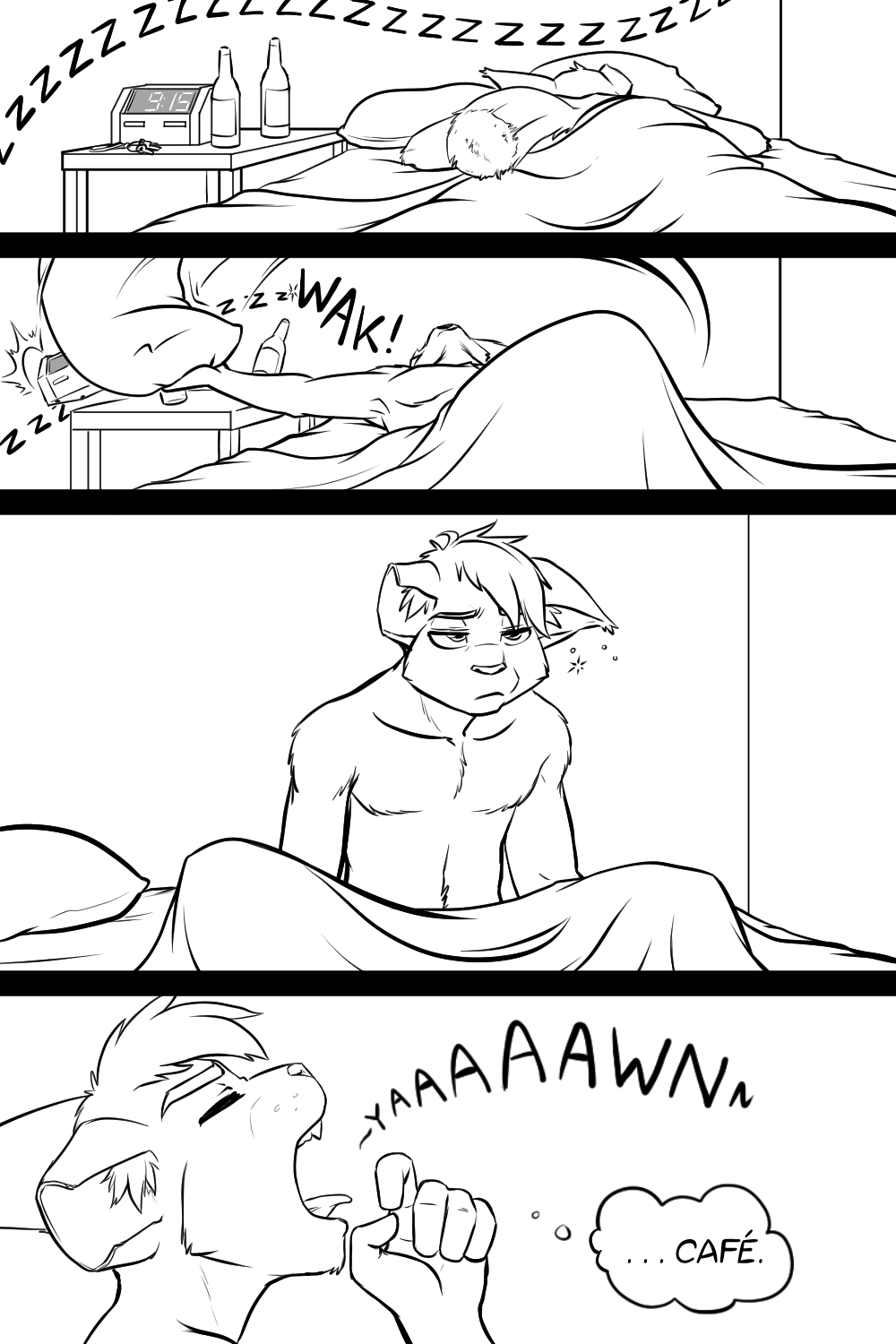 [Blackkitten] Friday Mornings (Furry Porn)