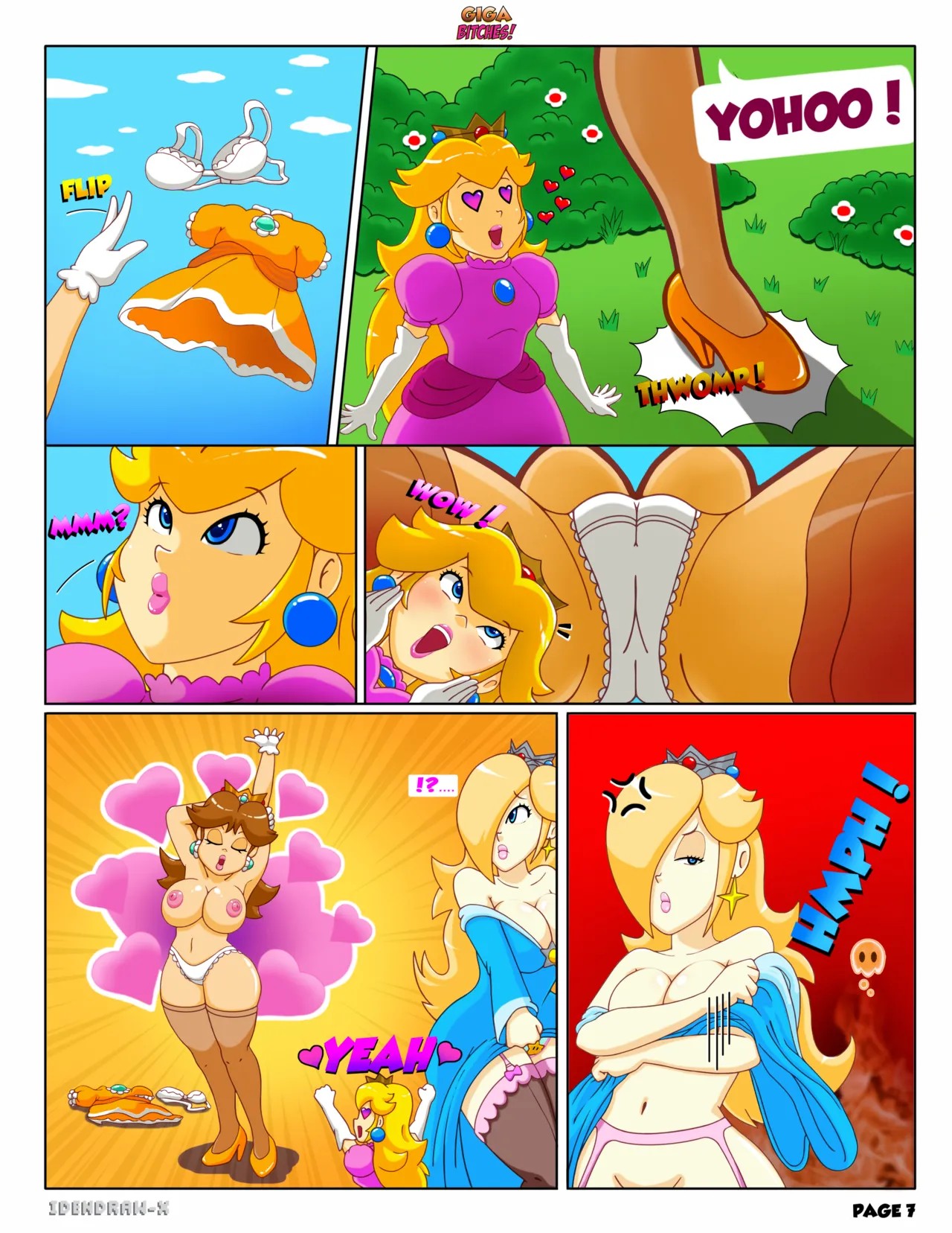 [IdenDraw-X] Giga Bitches! – (Super Mario Bros)