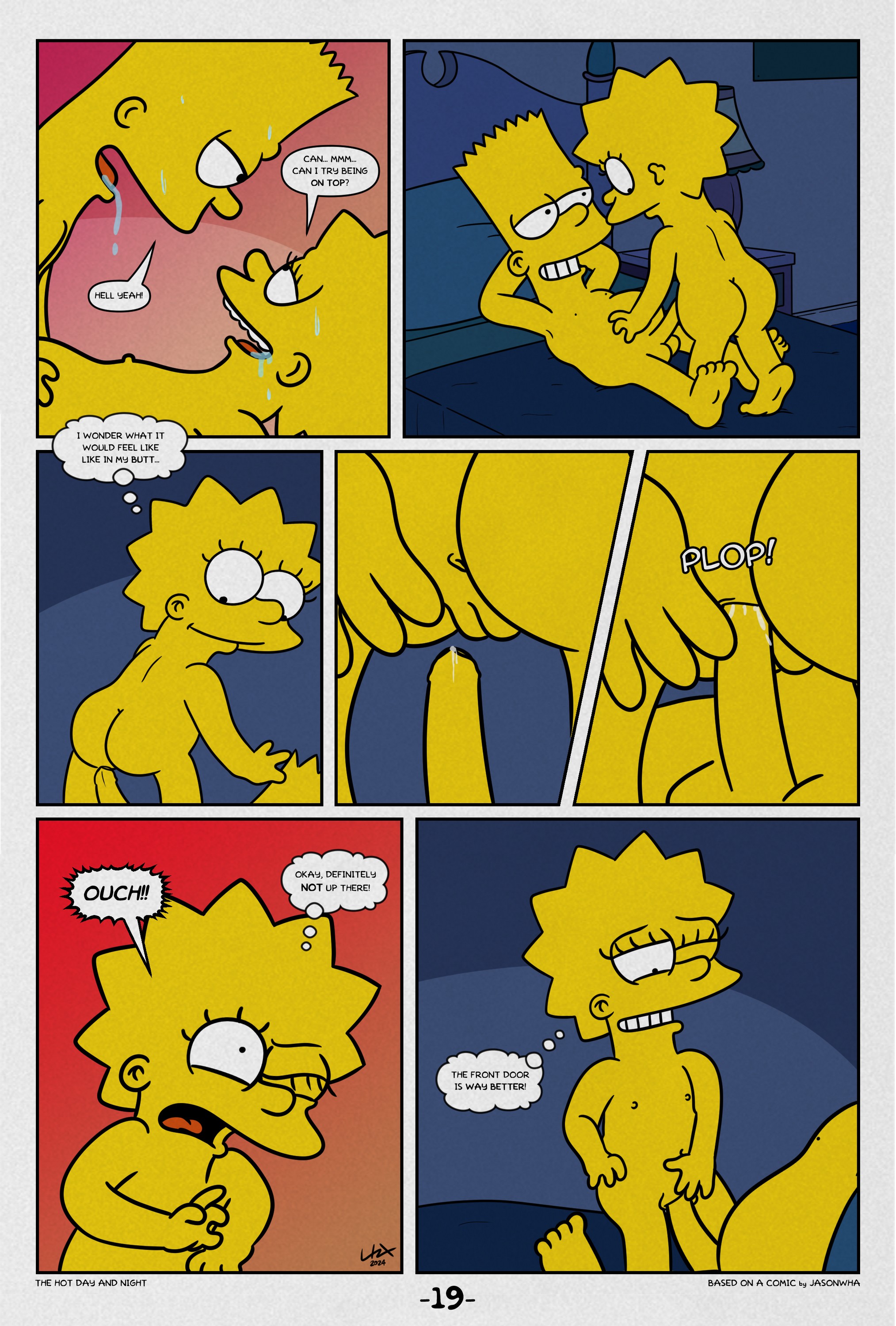 [Lakikoopax] The Hot Day and Night (The Simpsons)