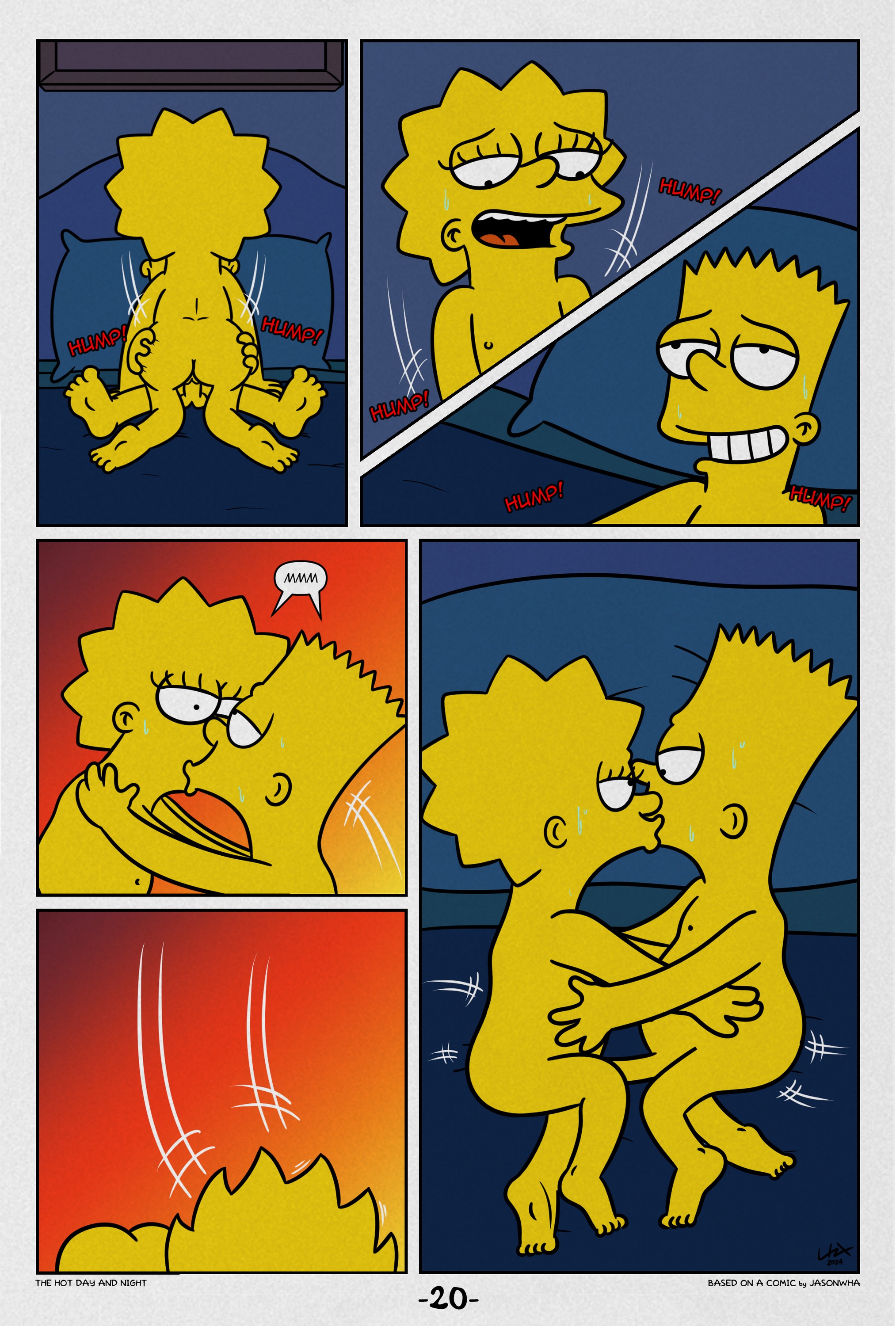 [Lakikoopax] The Hot Day and Night (The Simpsons)