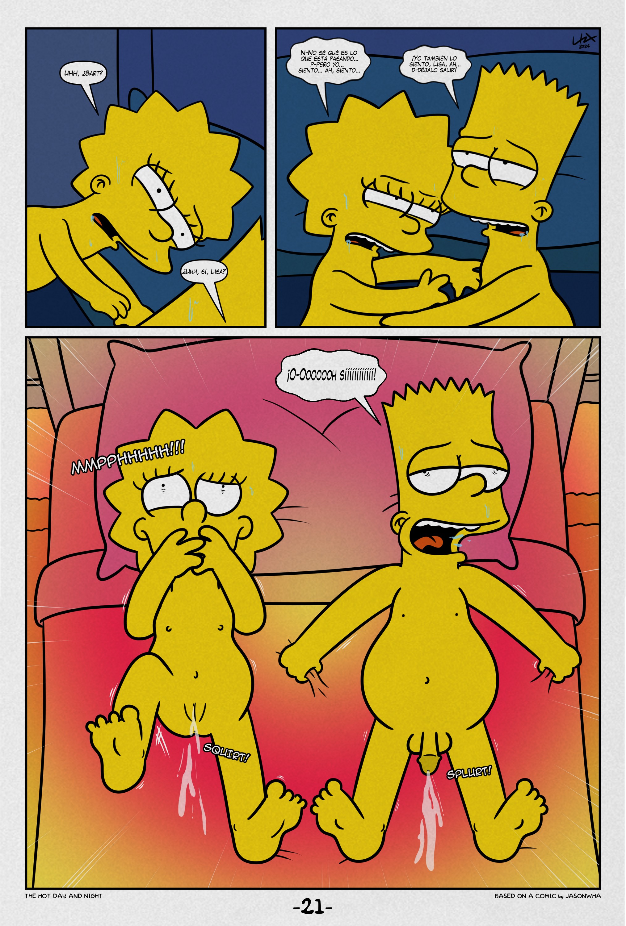 [Lakikoopax] The Hot Day and Night (The Simpsons)