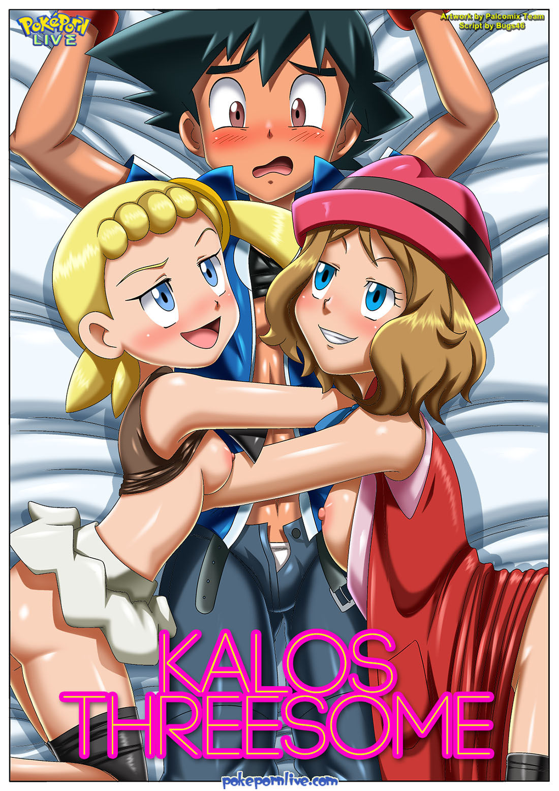 [Palcomix] KALOS Threesome (Pokémon)