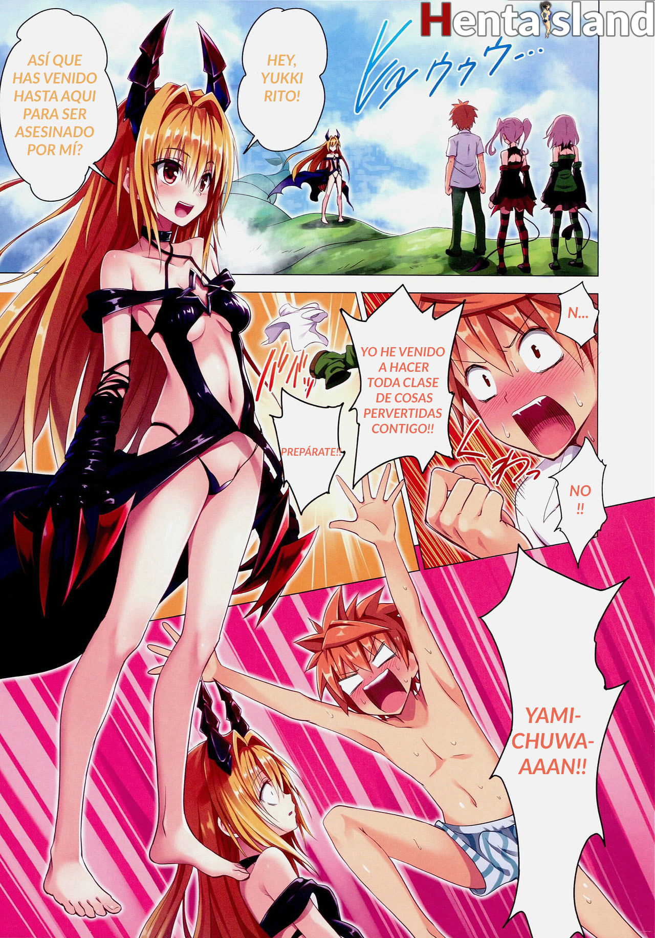 [Kamikadou (Ginyou Haru)] Moshi Rito Darkness #6 (To LOVE-Ru Darkness)