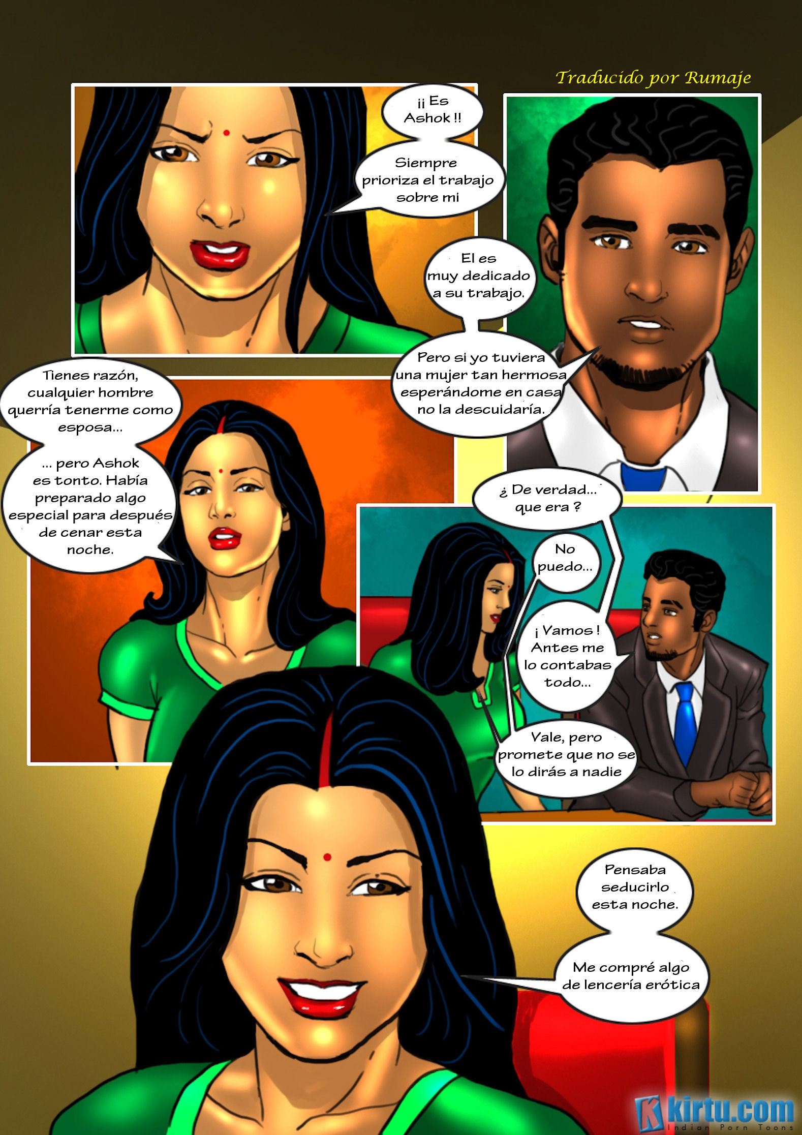 [Kirtu] Savita Bhabhi #21 - Confesion