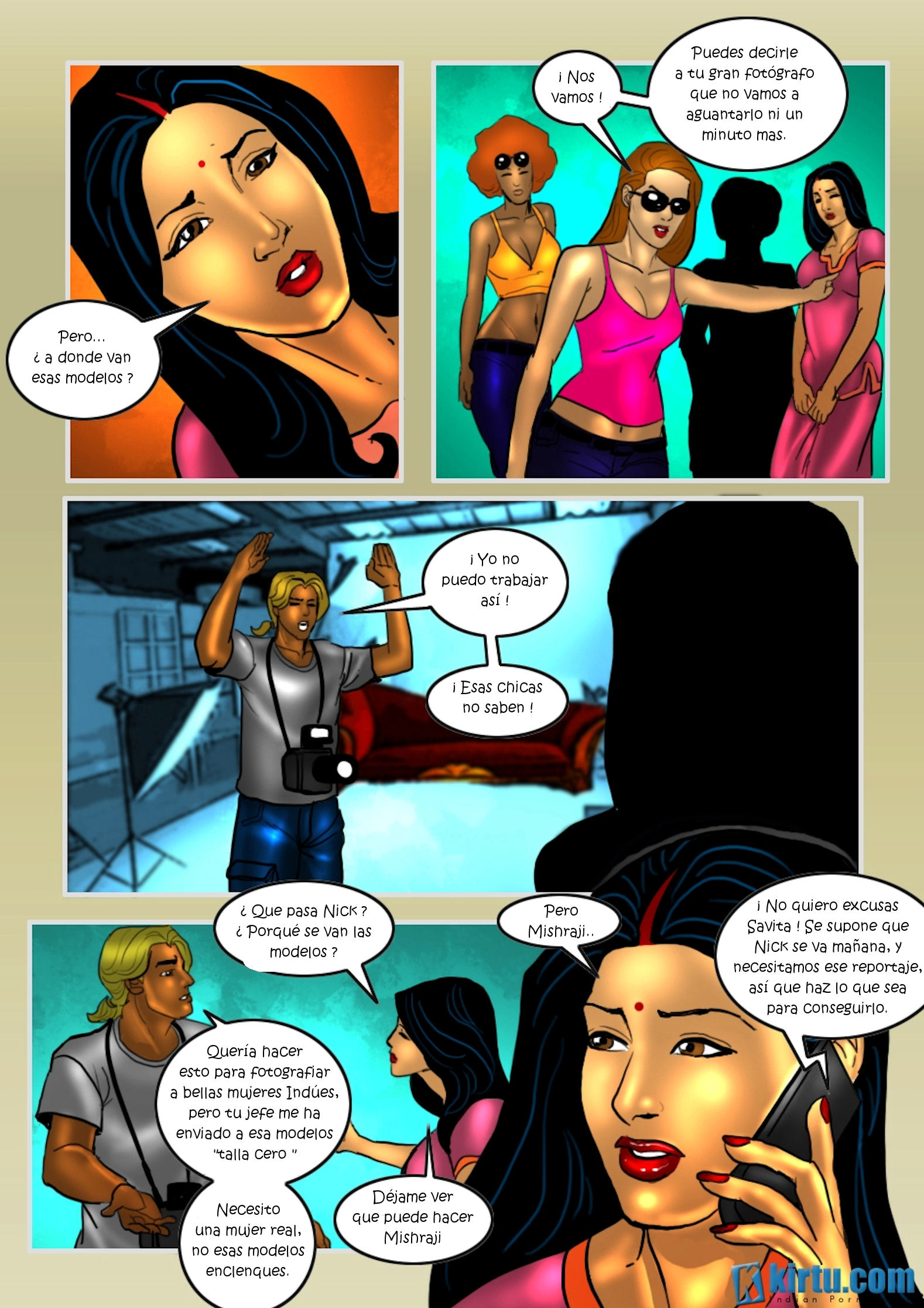 [Kirtu] Savita Bhabhi #26 - El Reportaje