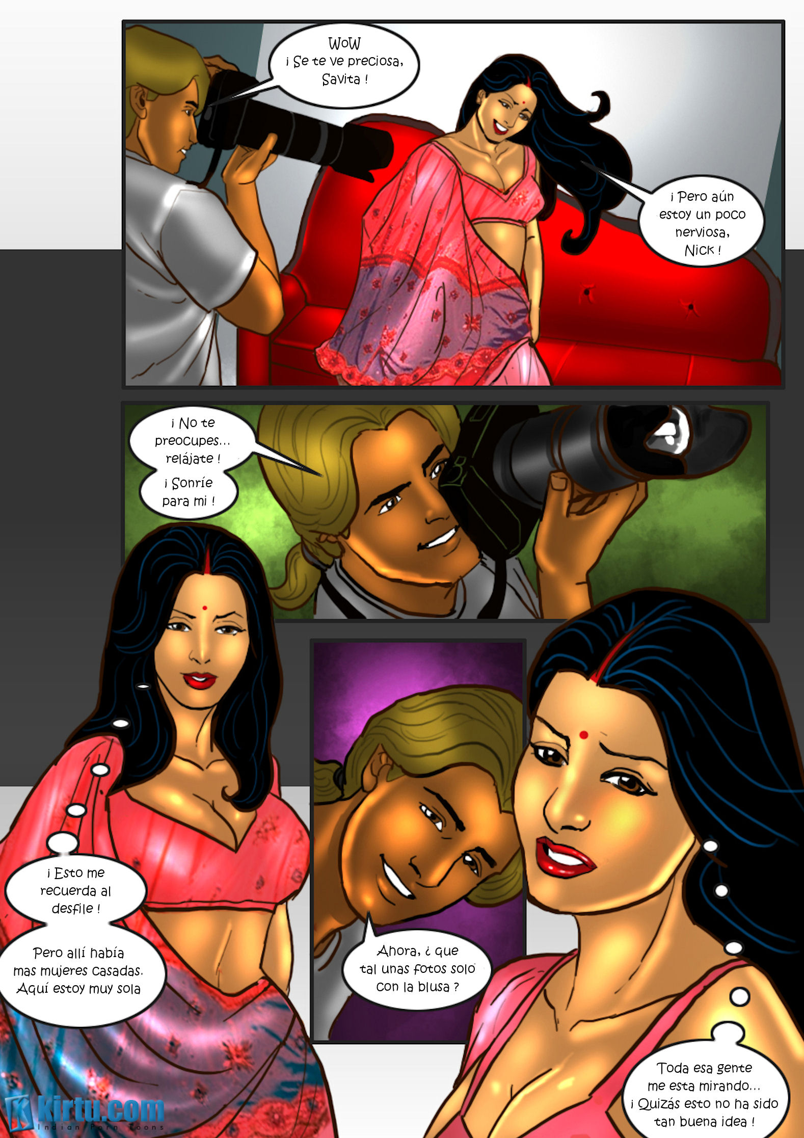 [Kirtu] Savita Bhabhi #26 - El Reportaje