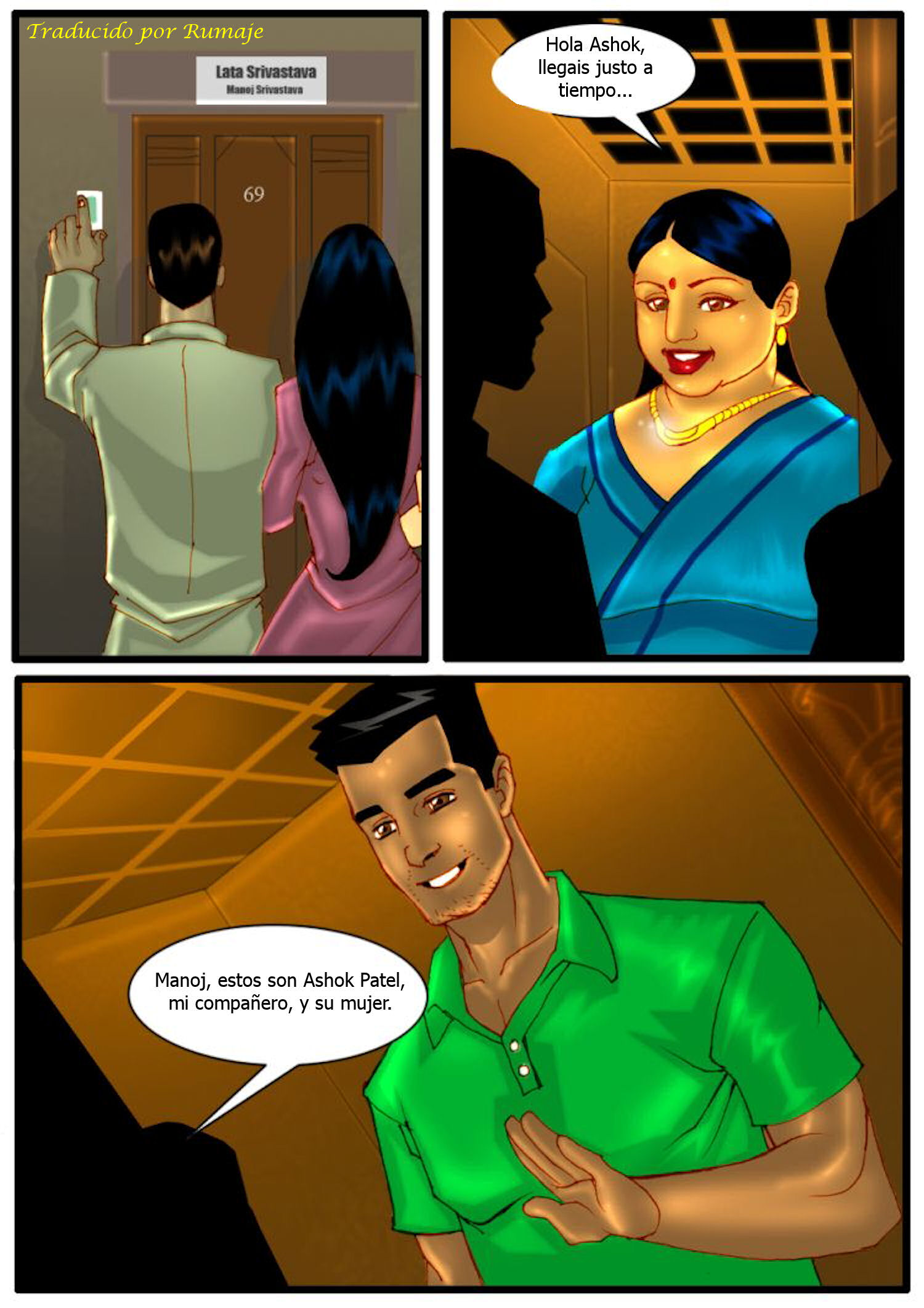 [Kirtu] Savita Bhabhi #3 - La Fiesta