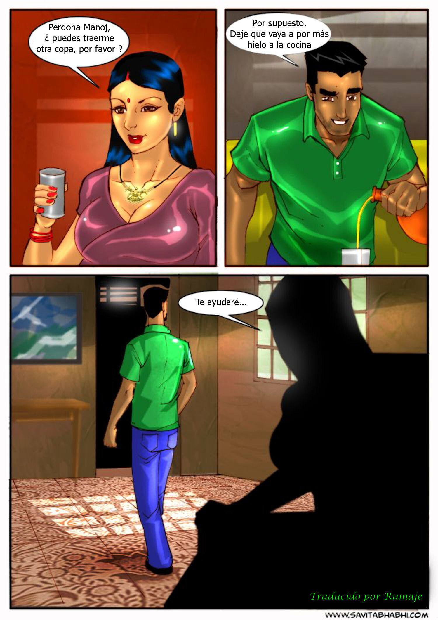 [Kirtu] Savita Bhabhi #3 - La Fiesta