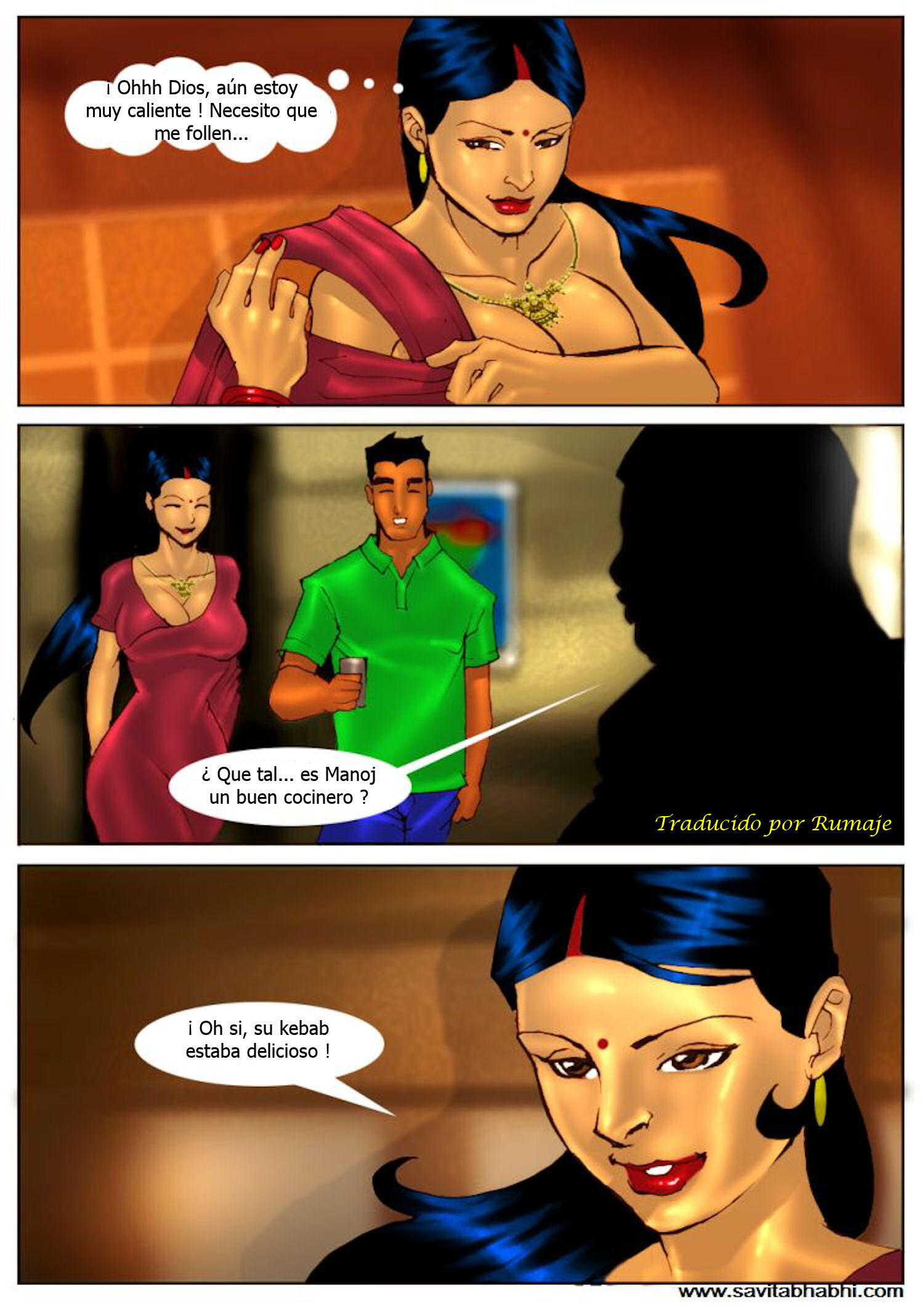 [Kirtu] Savita Bhabhi #3 - La Fiesta