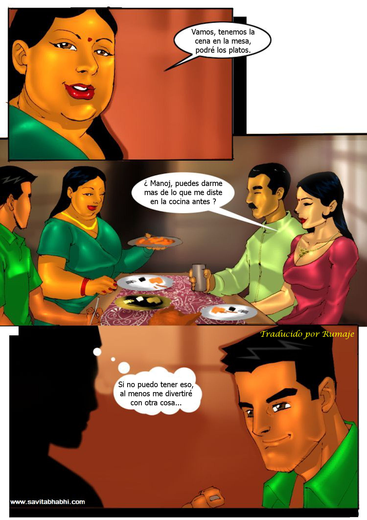 [Kirtu] Savita Bhabhi #3 - La Fiesta