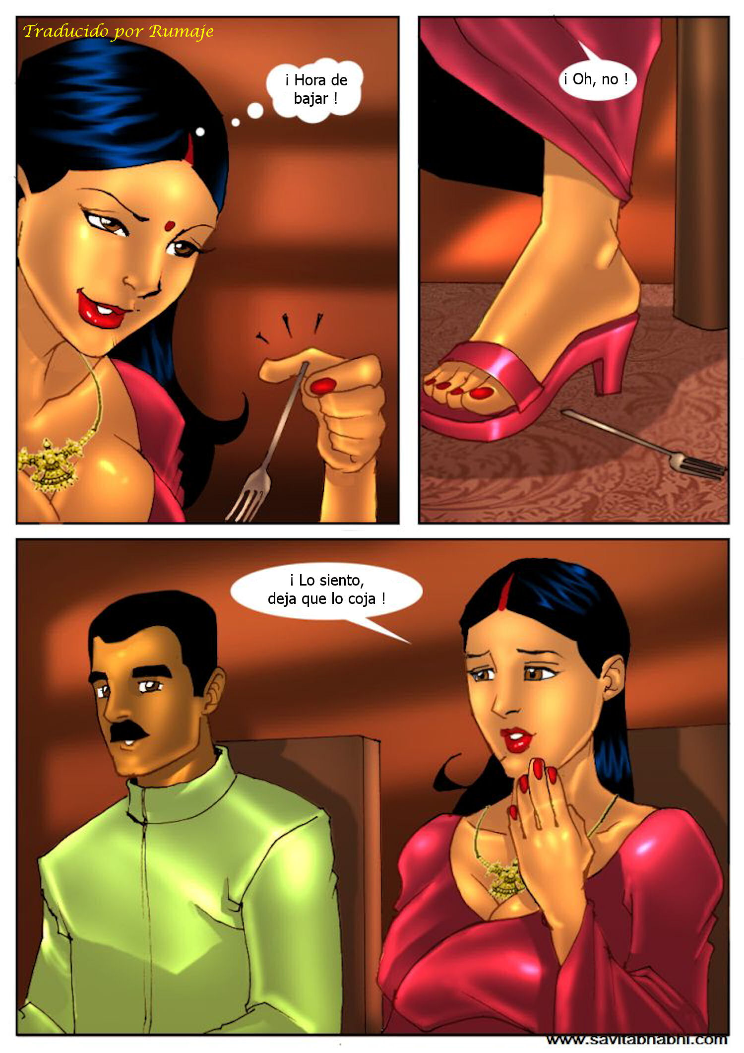 [Kirtu] Savita Bhabhi #3 - La Fiesta