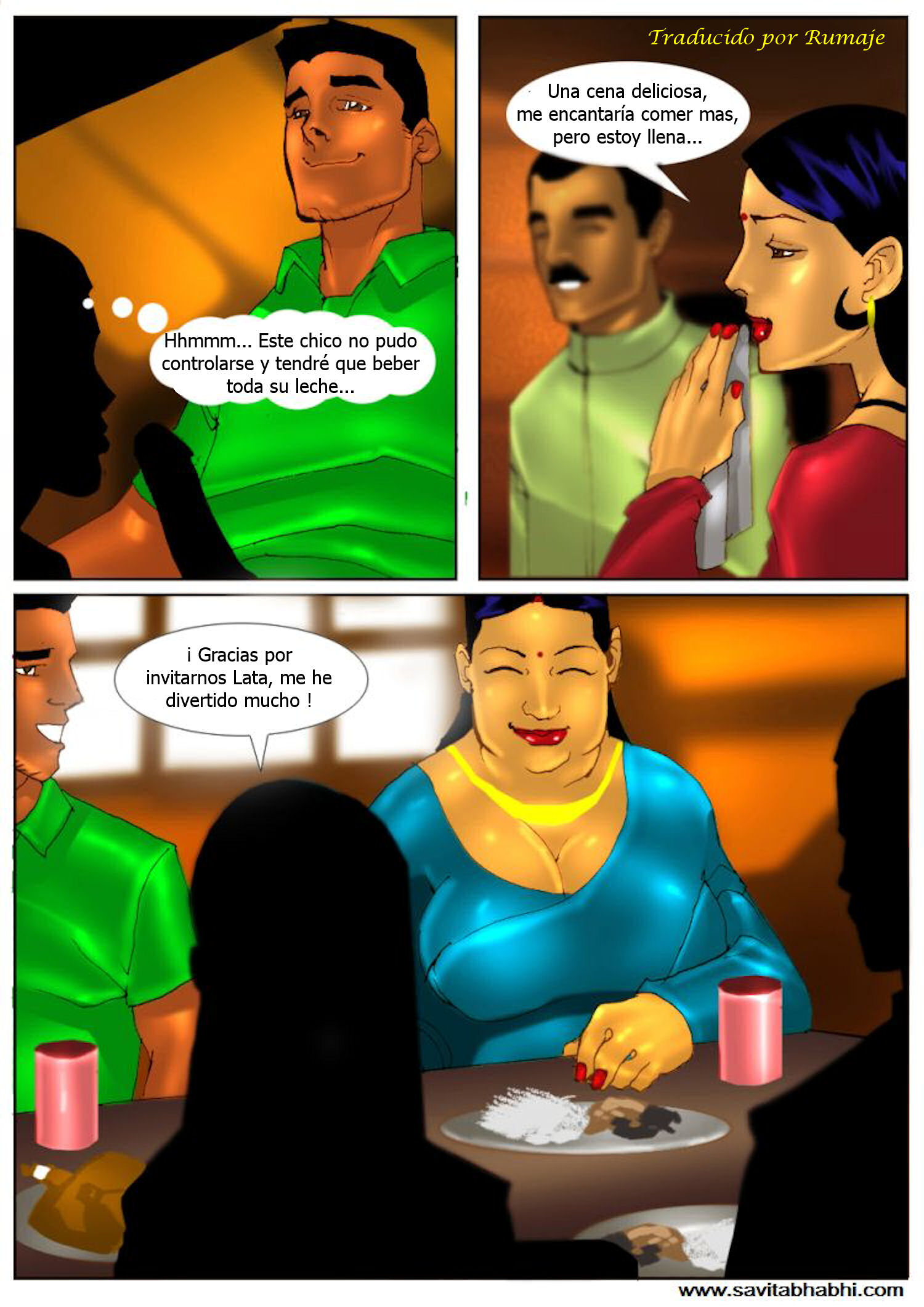 [Kirtu] Savita Bhabhi #3 - La Fiesta