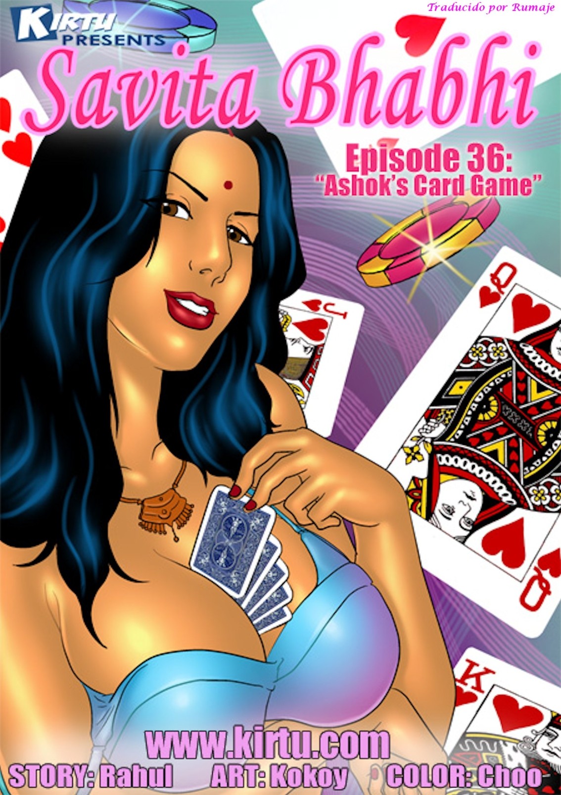 [Kirtu] Savita Bhabhi #36 - Partida de Cartas