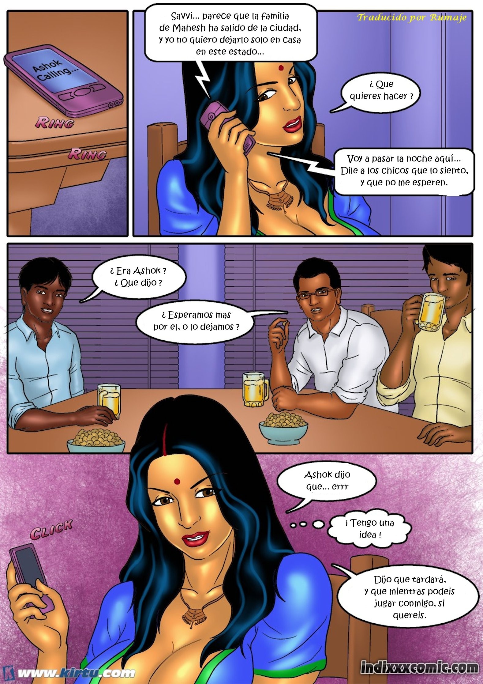 [Kirtu] Savita Bhabhi #36 - Partida de Cartas