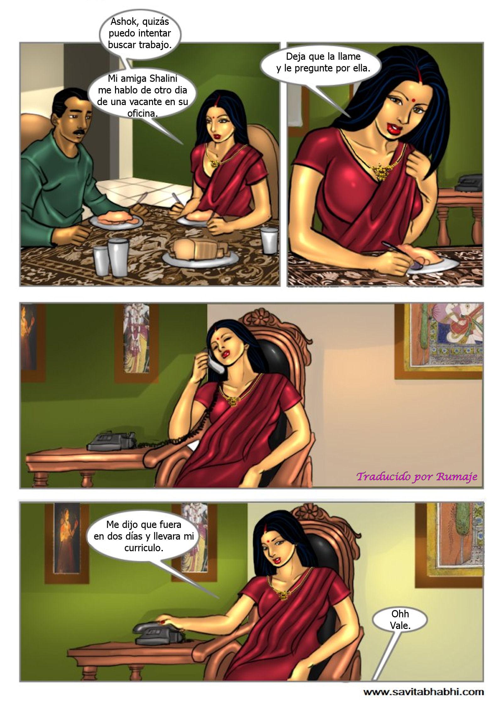 [Kirtu] Savita Bhabhi #8 - La Entrevista