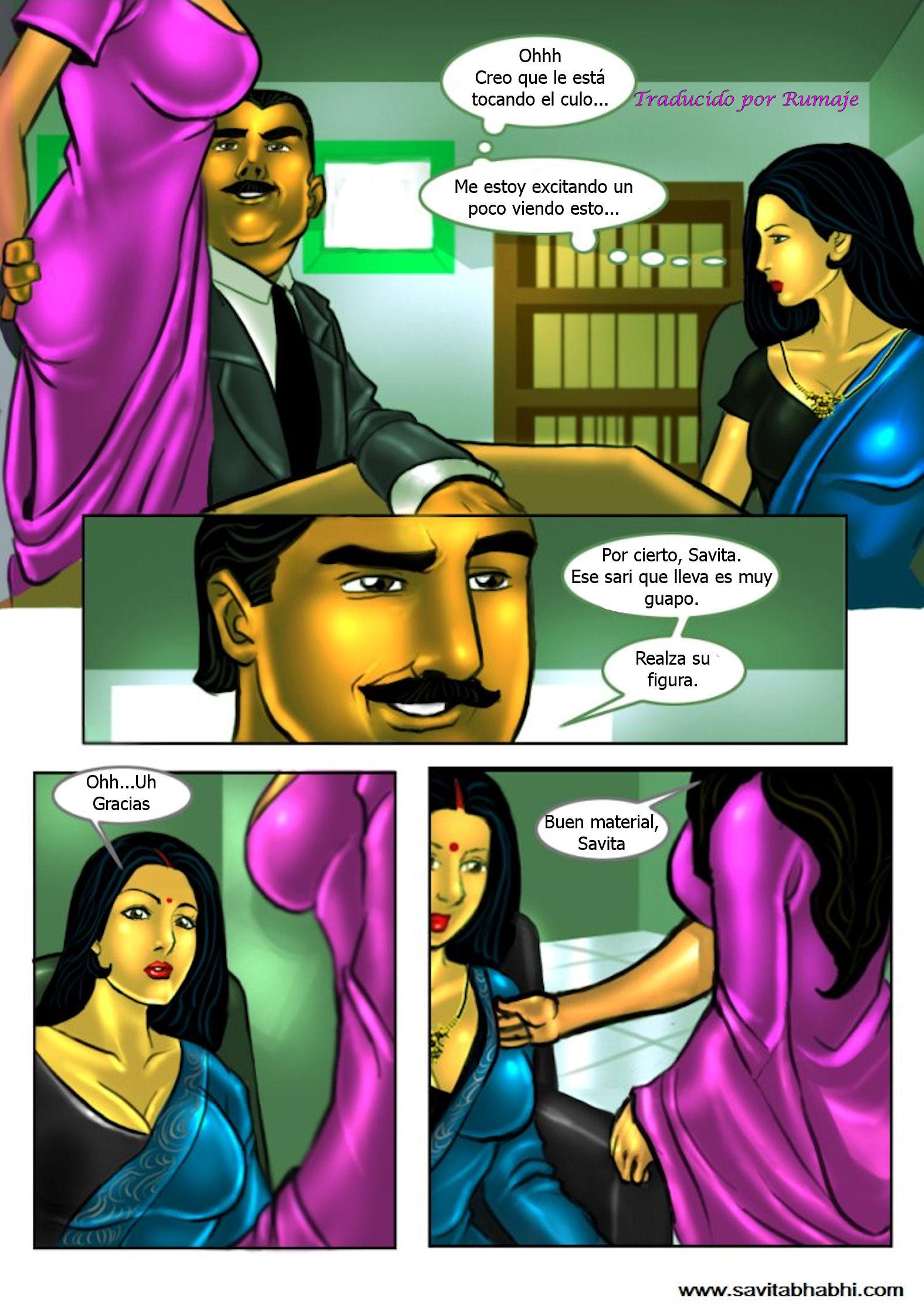 [Kirtu] Savita Bhabhi #8 - La Entrevista