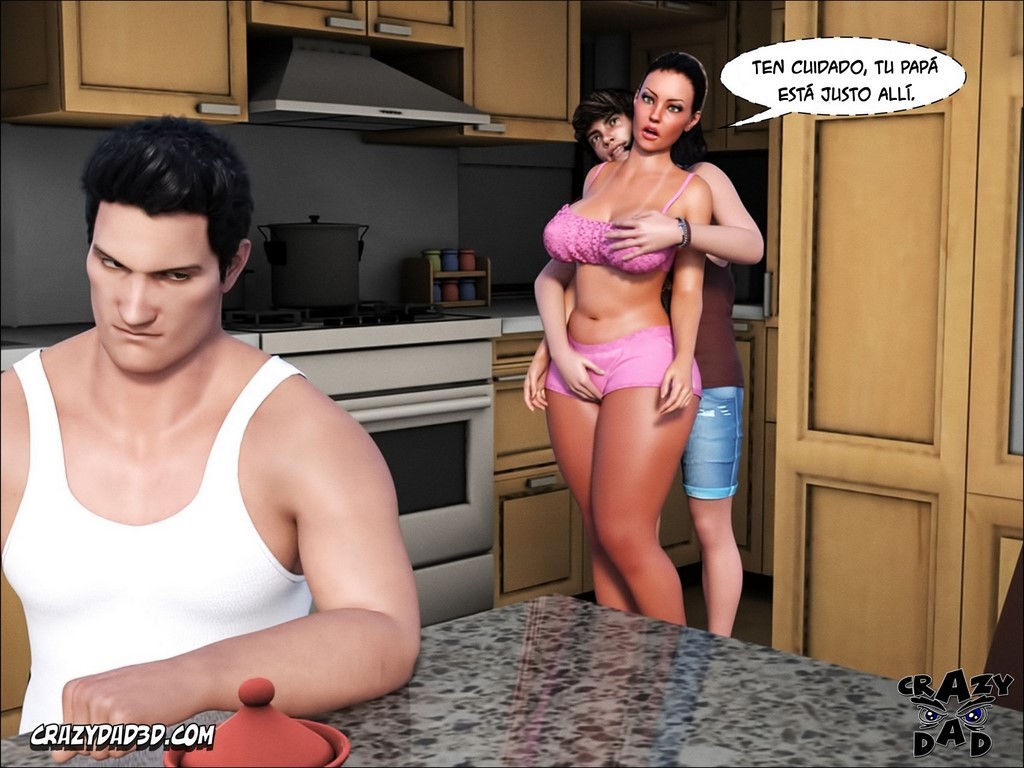 [CrazyDad3D] LOVE me TENDER parte 5 (Comic Porn)