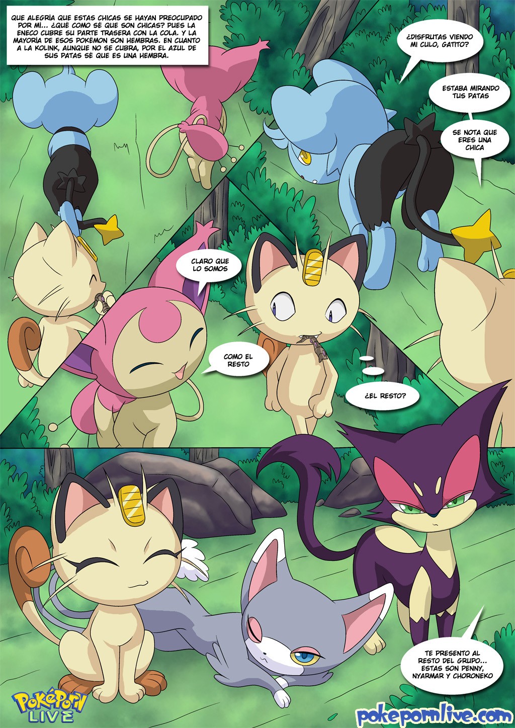 [Palcomix] Las GATITAS de NYARTH (Pokémon)