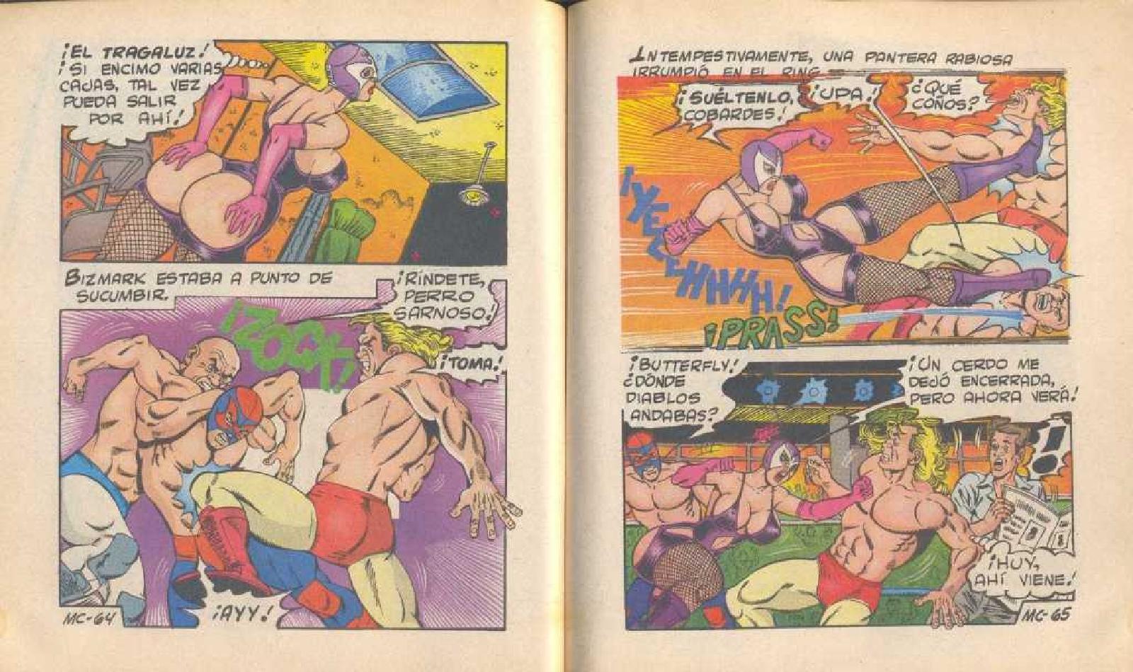 [Comics Mexicanos] Luchas Calientes 003