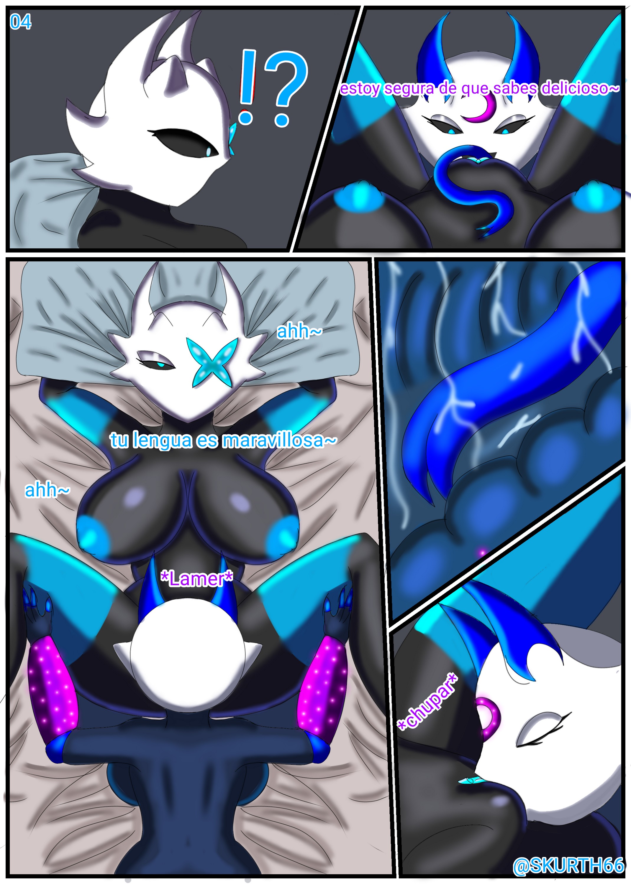 [Skurth66] Cómic Luna X lampy (Comic Porn)