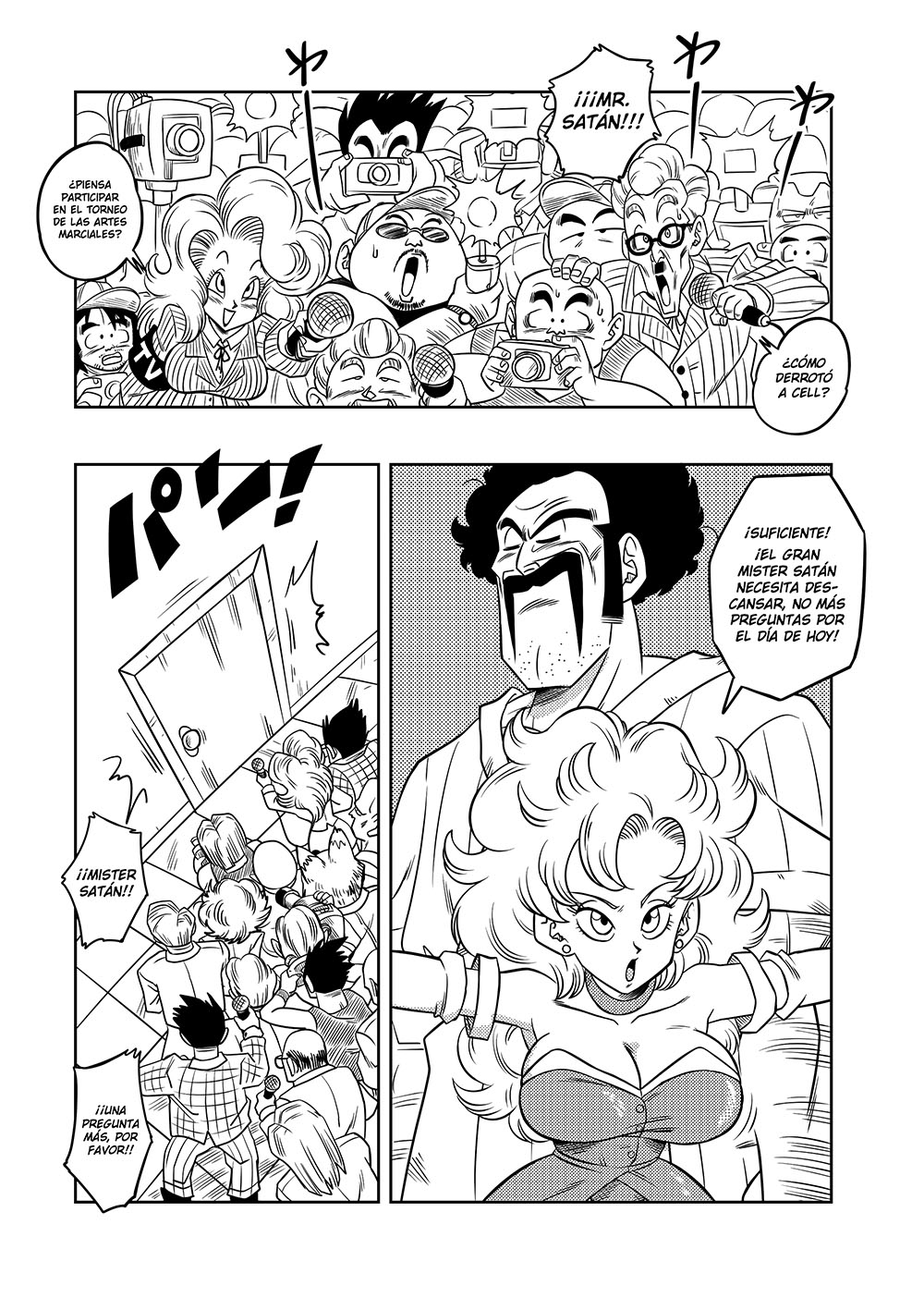 [Yamamoto] MISTER SATAN no Himitsu no Training (Dragon Ball Z)