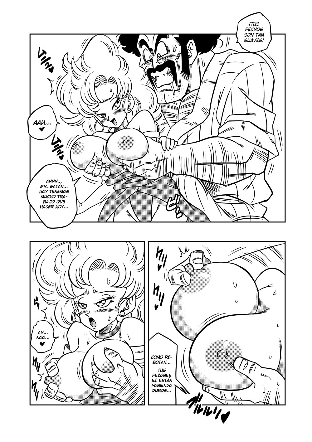 [Yamamoto] MISTER SATAN no Himitsu no Training (Dragon Ball Z)