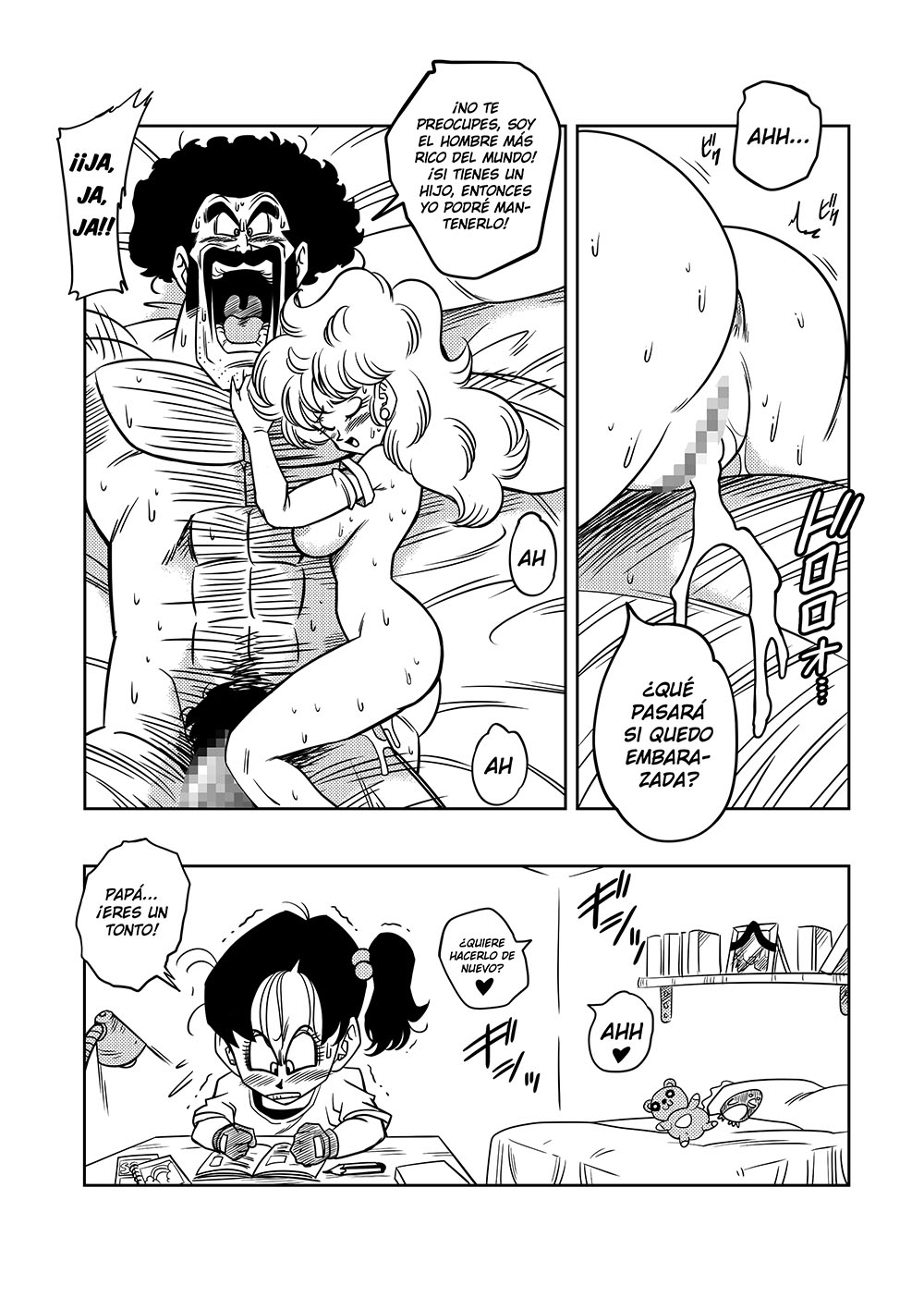 [Yamamoto] MISTER SATAN no Himitsu no Training (Dragon Ball Z)