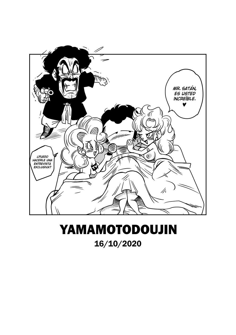 [Yamamoto] MISTER SATAN no Himitsu no Training (Dragon Ball Z)