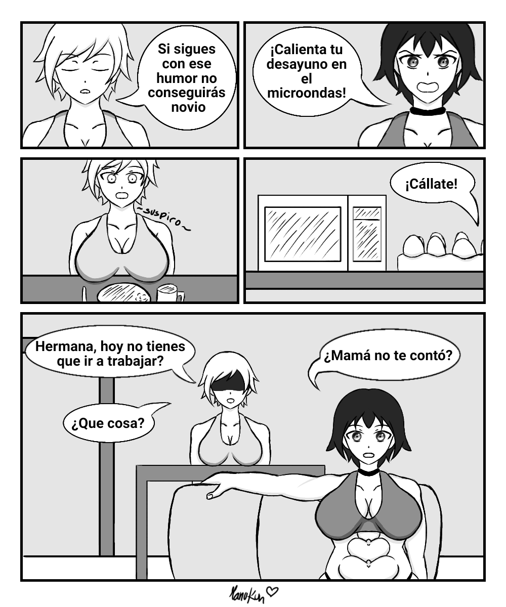 [Manu-Kun] Una Futanari en la Famila