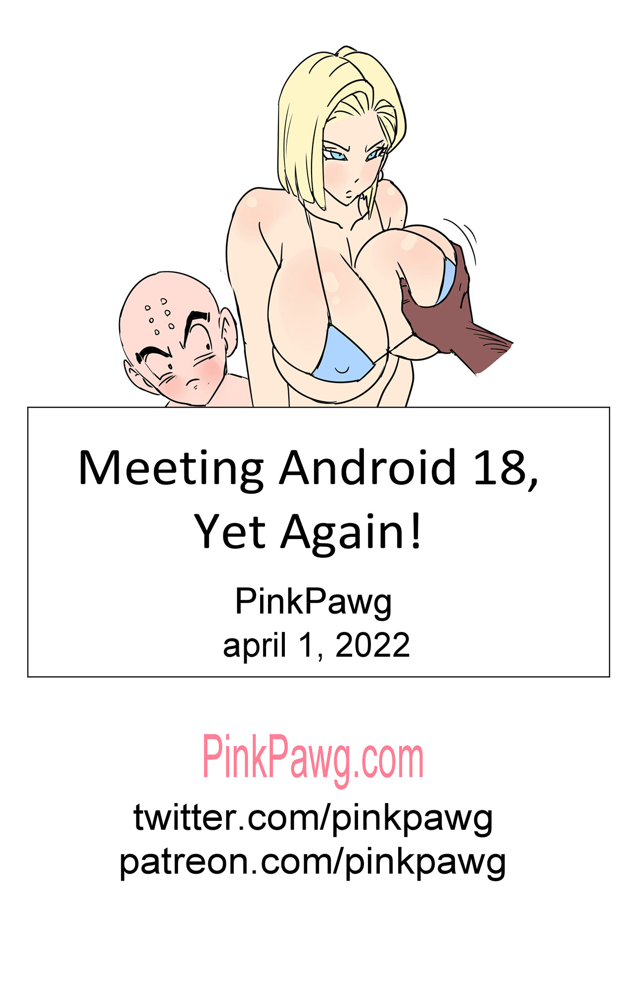 [Pink Pawg] Meeting ANDROID 18 yet again (Dragon Ball Super)