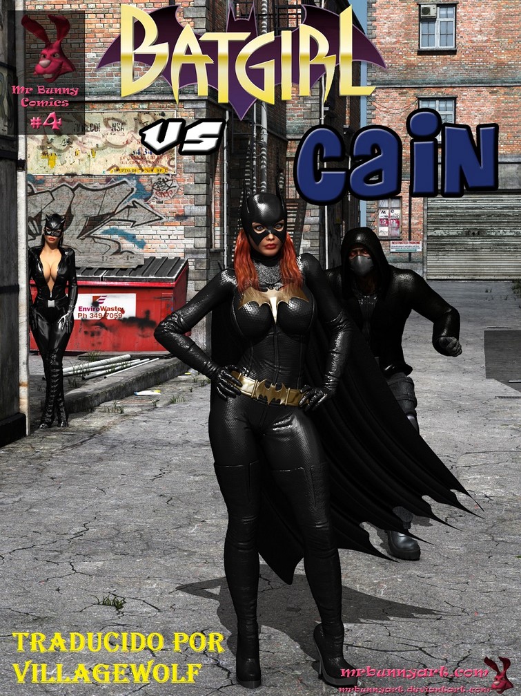 [MrBunnyArt] Batgirl vs Cain (Batman)