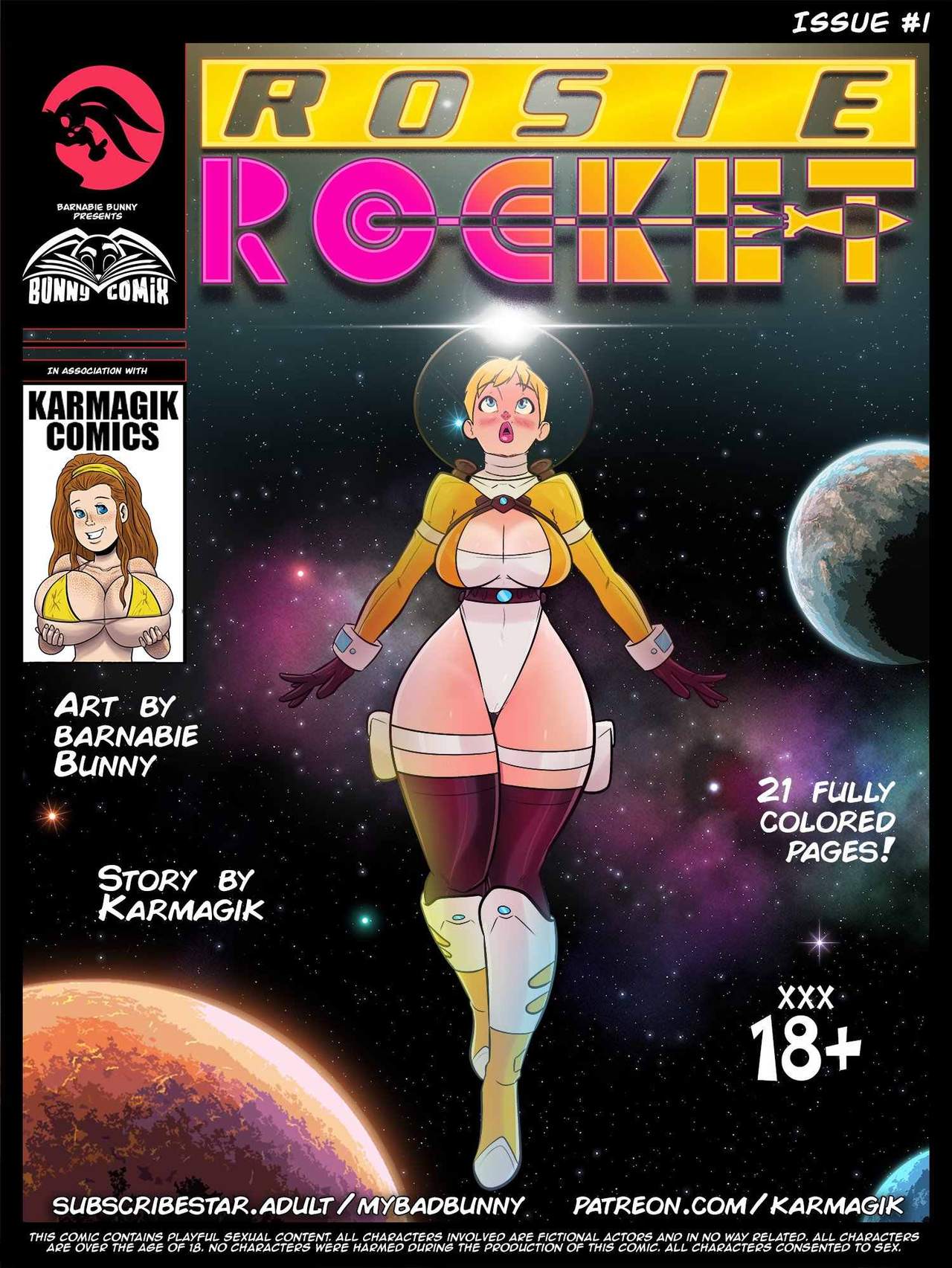 [MyBadBunny] – Rosie Rocket (Comic Porn)